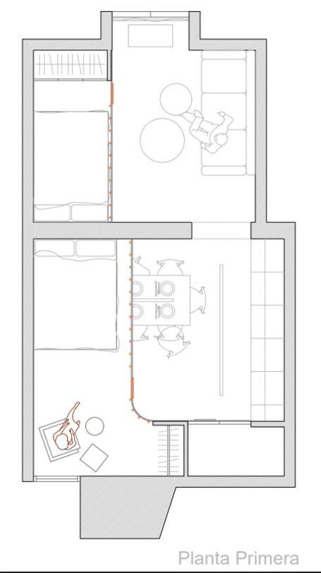 Apartamento Cozy Triplex En Malasana Madrid