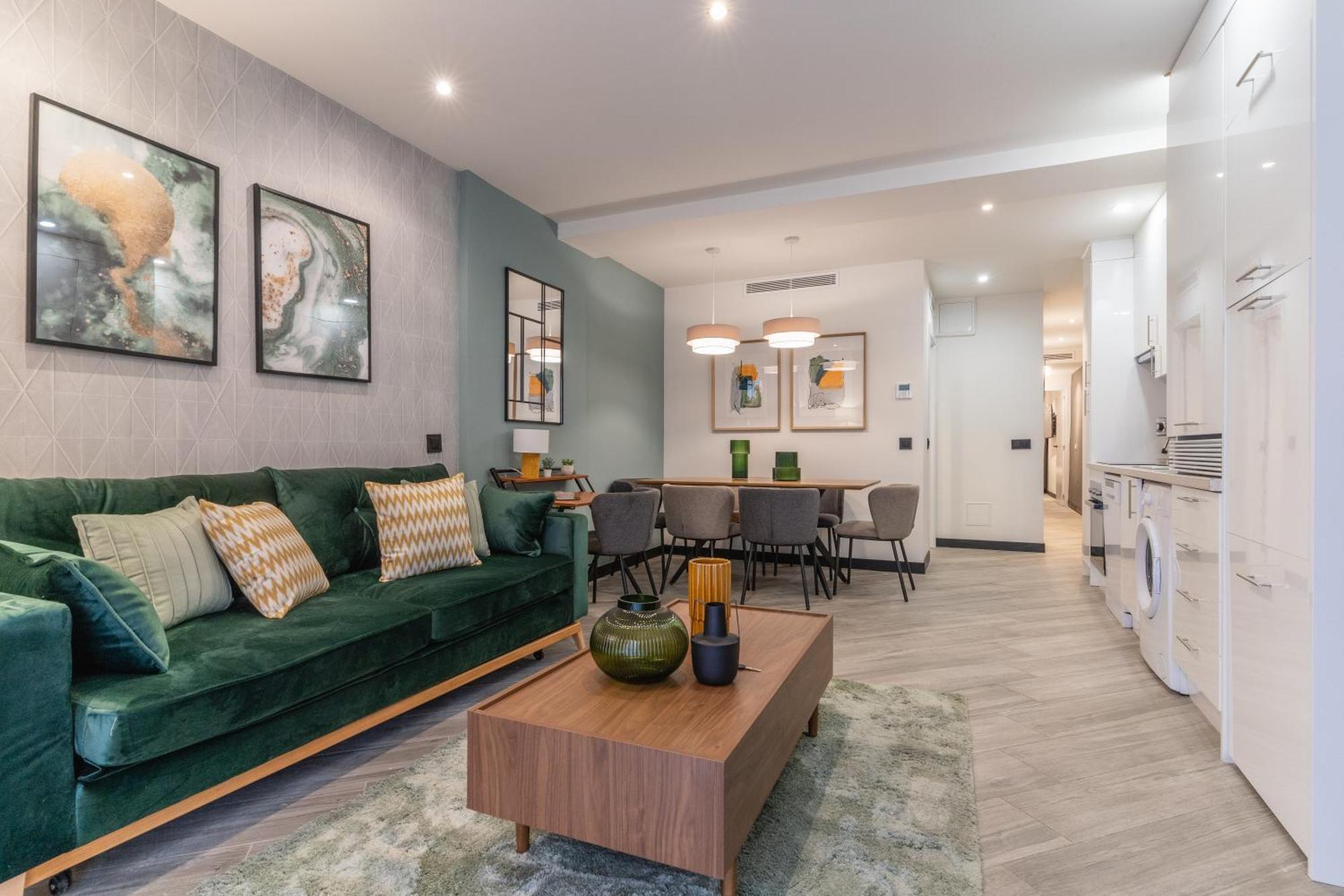 Apartamento Modern Apartment-2bedrooms 2baths-malasana