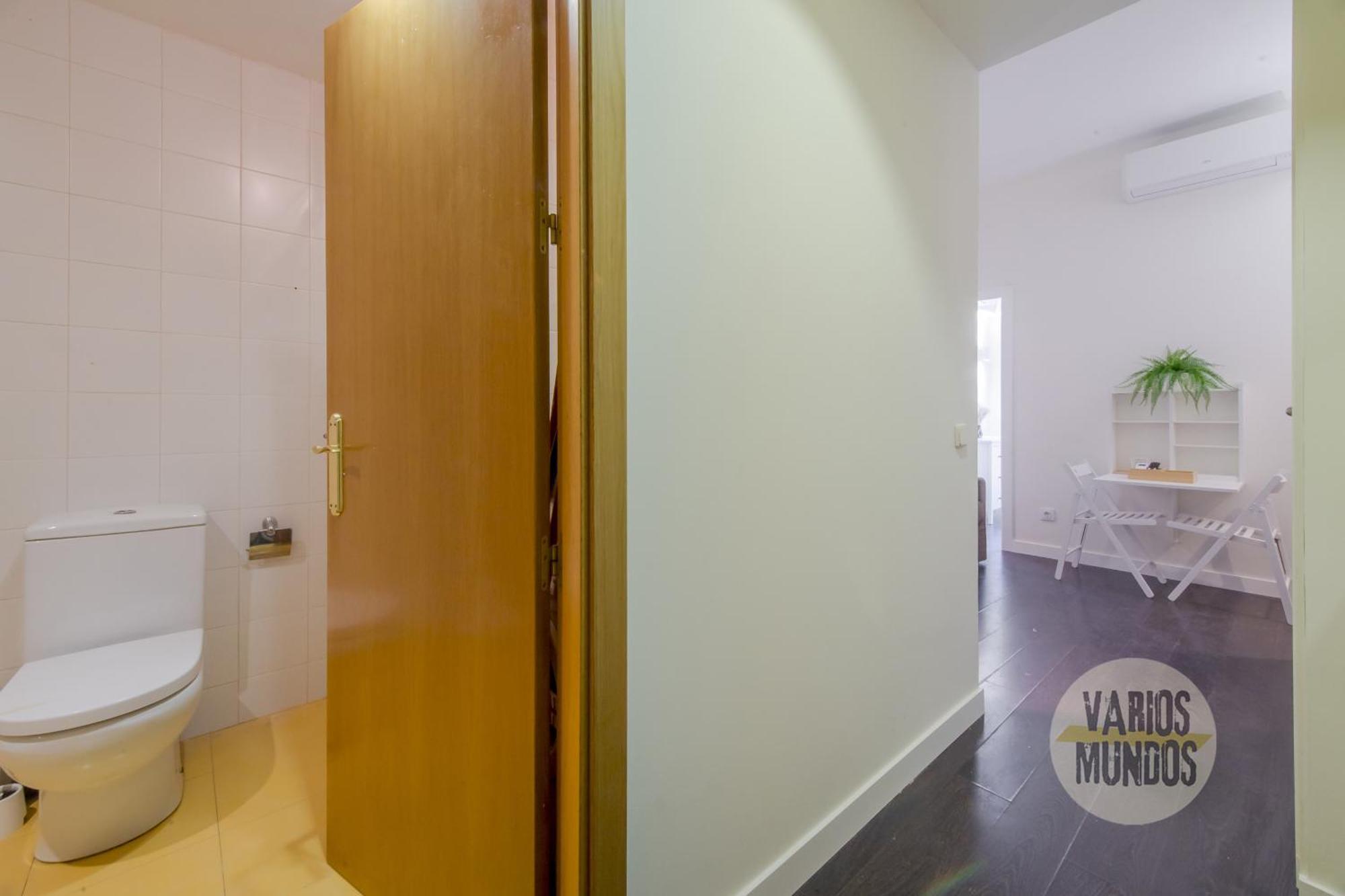 Apartamento Confortable 3 Pax A 1 Min De Gran Via *