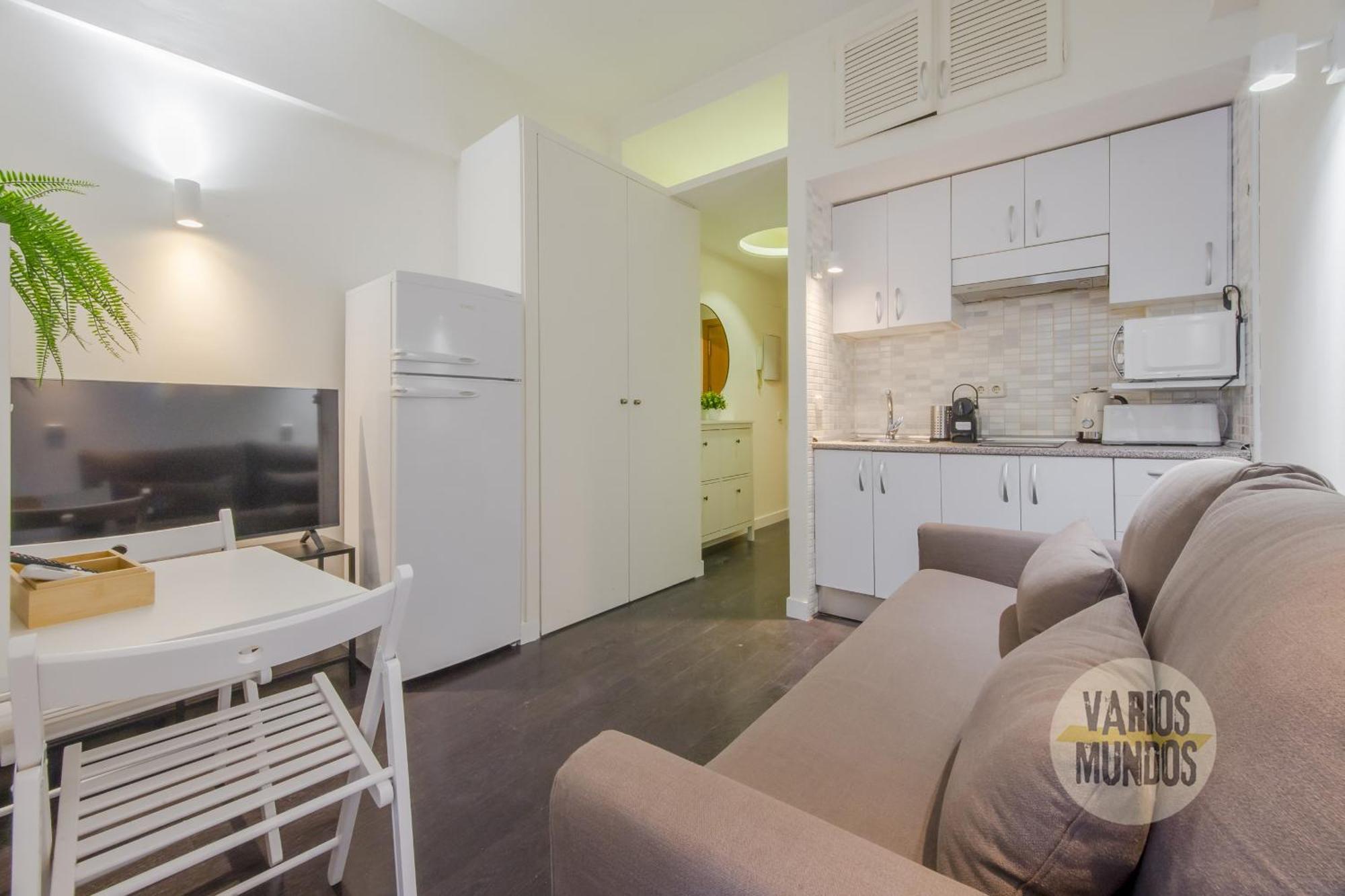 Apartamento Confortable 3 Pax A 1 Min De Gran Via