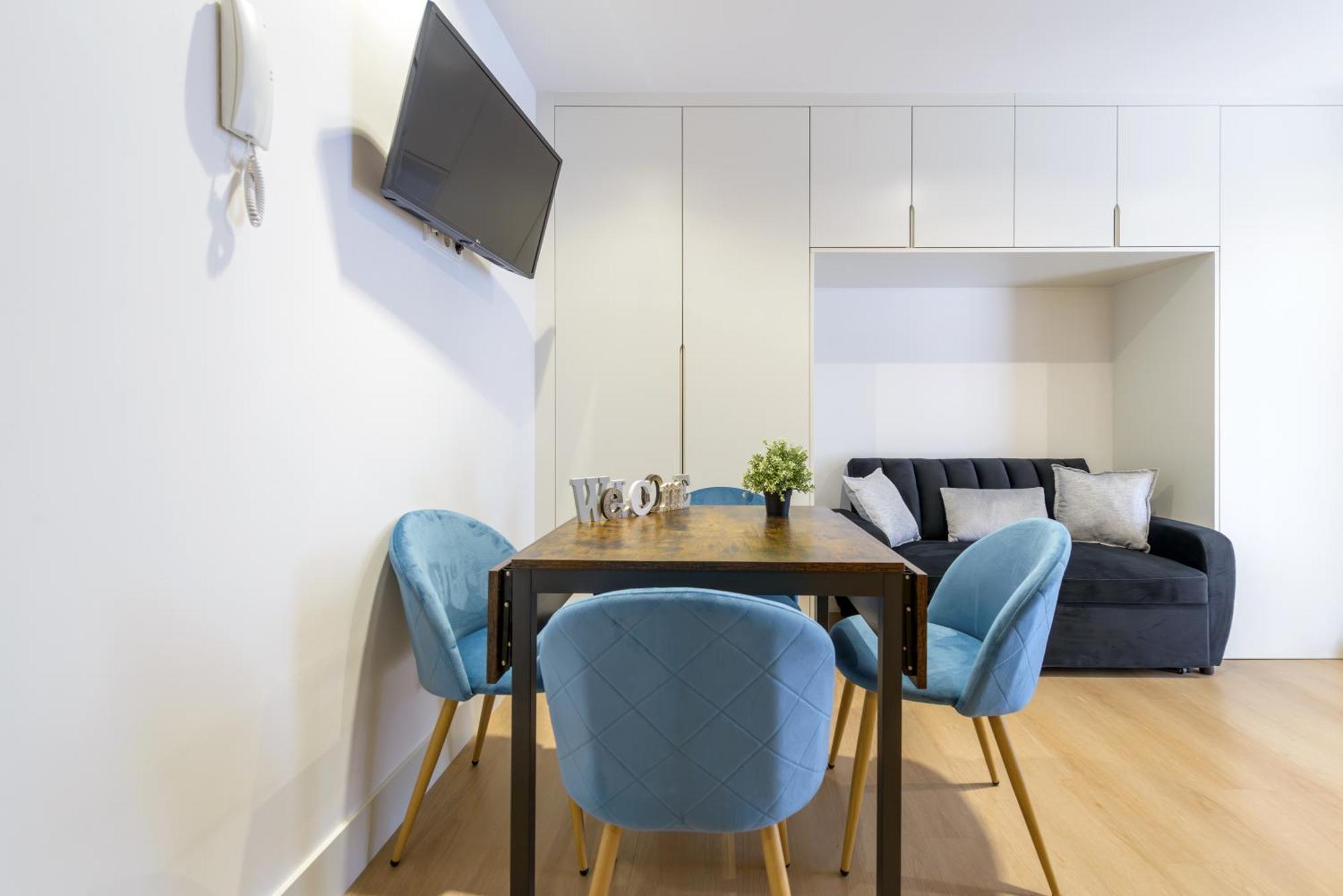 Apartment Gran Via New 2br 1bth Elevator *