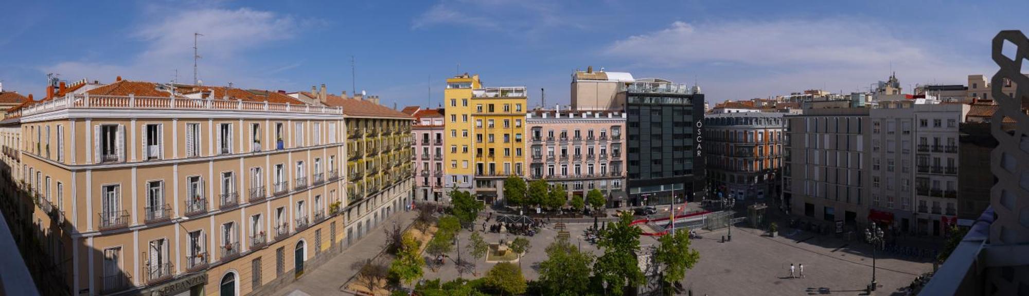 Apartment Cozy Overlooking Pedro Zerolo Square Madrid