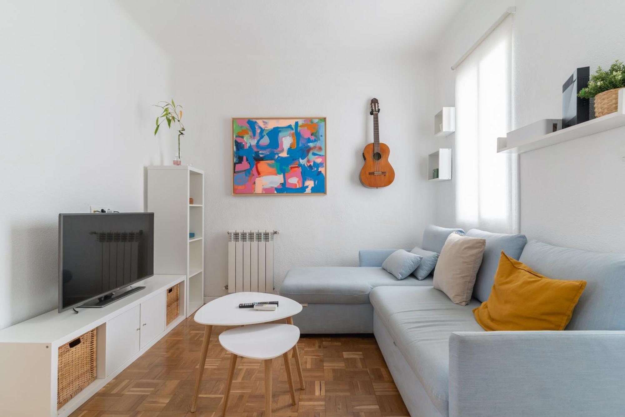 Apartamento Bright Apartment-2bedrooms 1bathroom-delicias Madrid