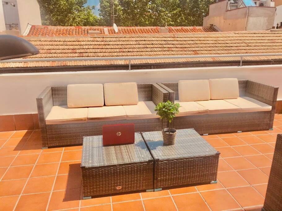 Apartamento Penthouse Independiente A 3 Paradas En Metro De Atocha *