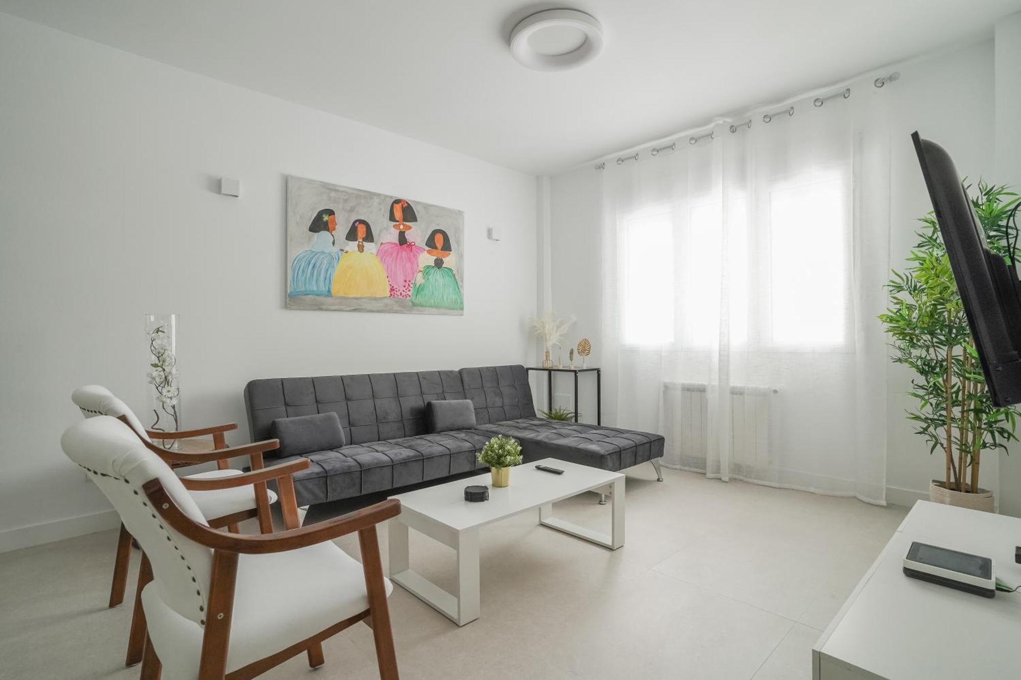 Modern Apartment-2bedrooms 2baths-bernabeu * Madri