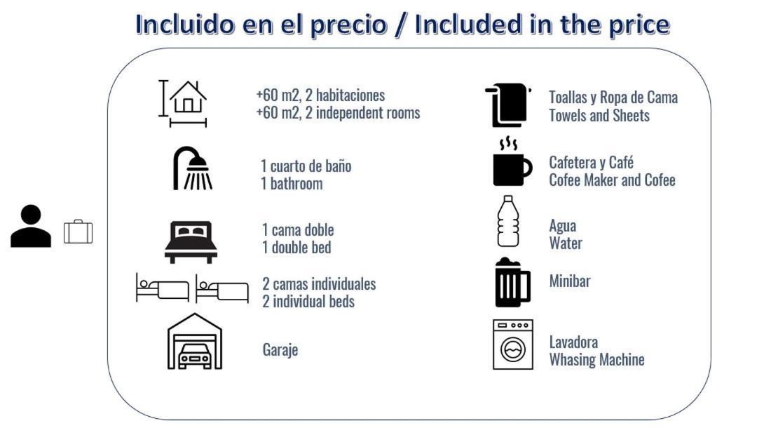 Grande, 2 Dormitorios, Garaje Gratis Madri
