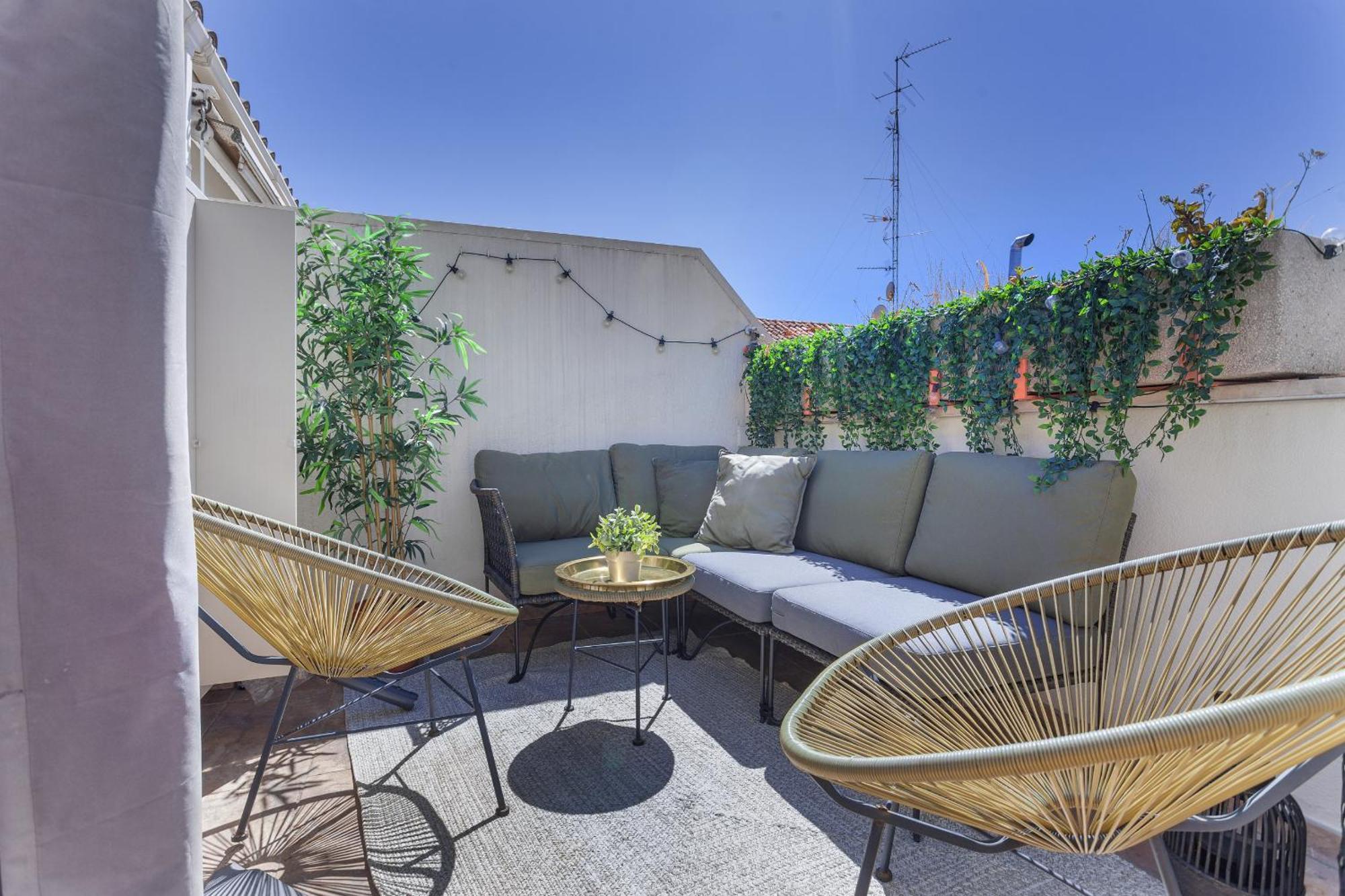 Apartment Malasana Terrace En Madrid
