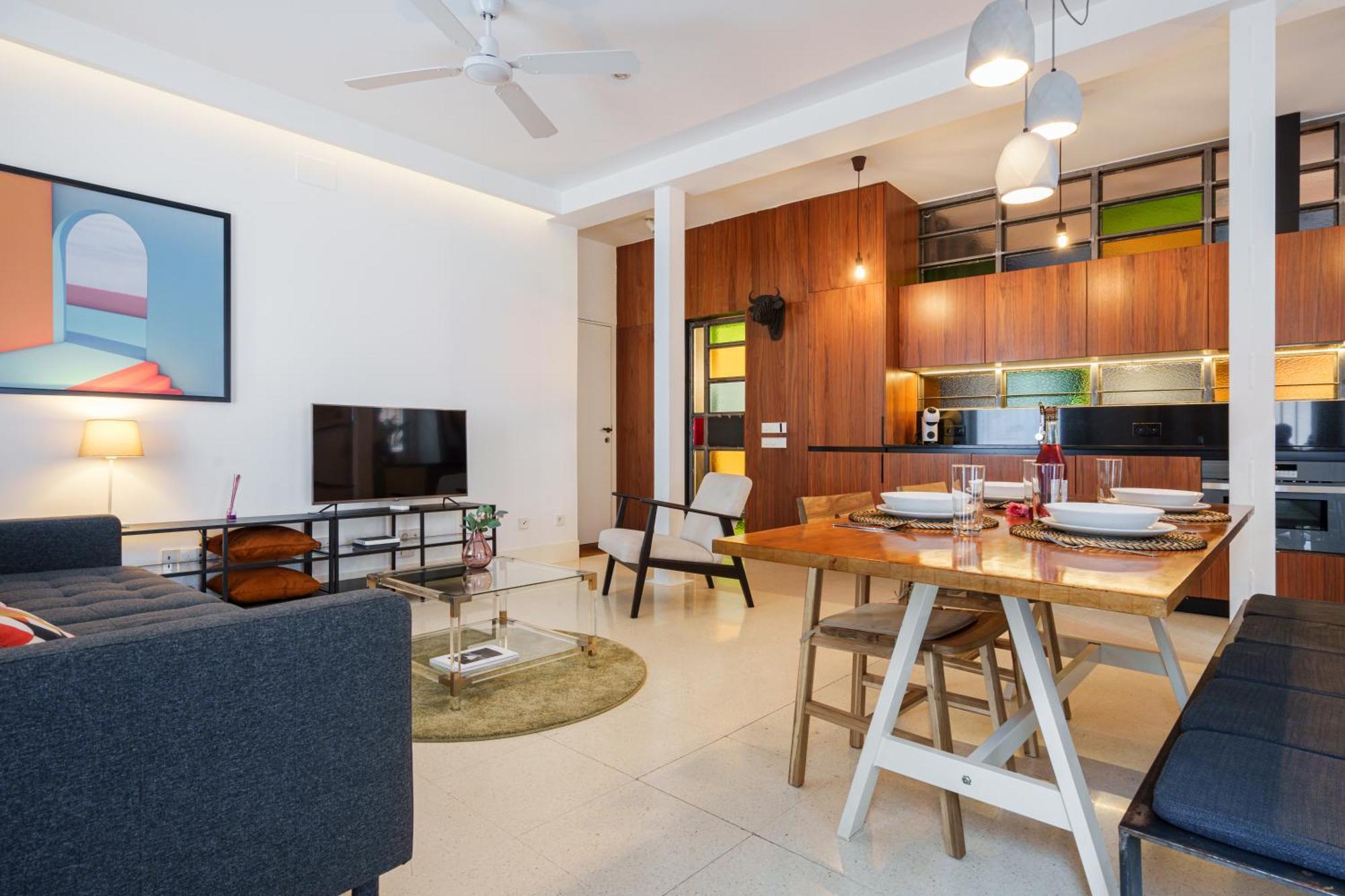 Cozy Loft Embajadores, 2rooms 2bathrooms Madrid