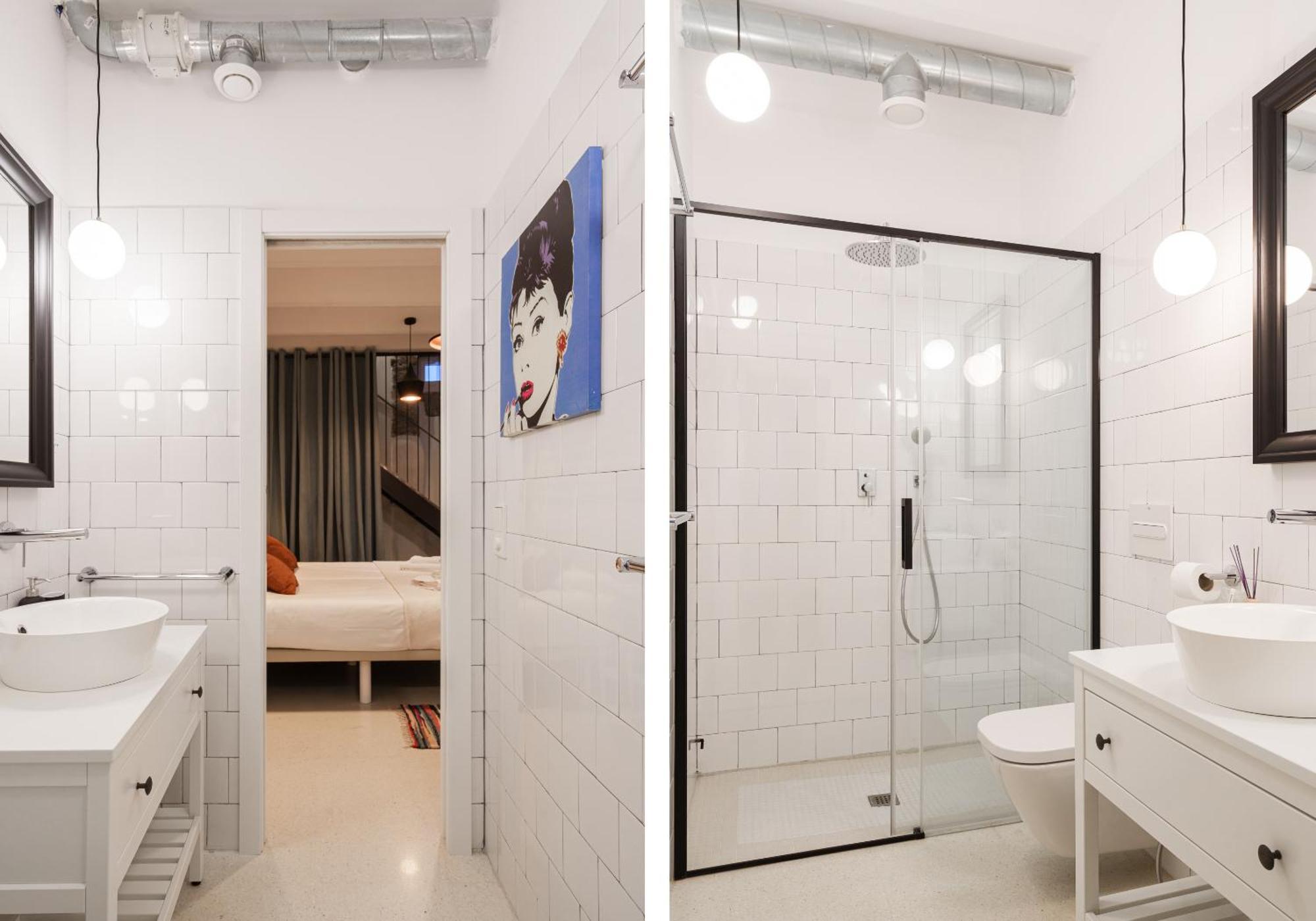Apartment Cozy Loft Embajadores, 2rooms 2bathrooms *