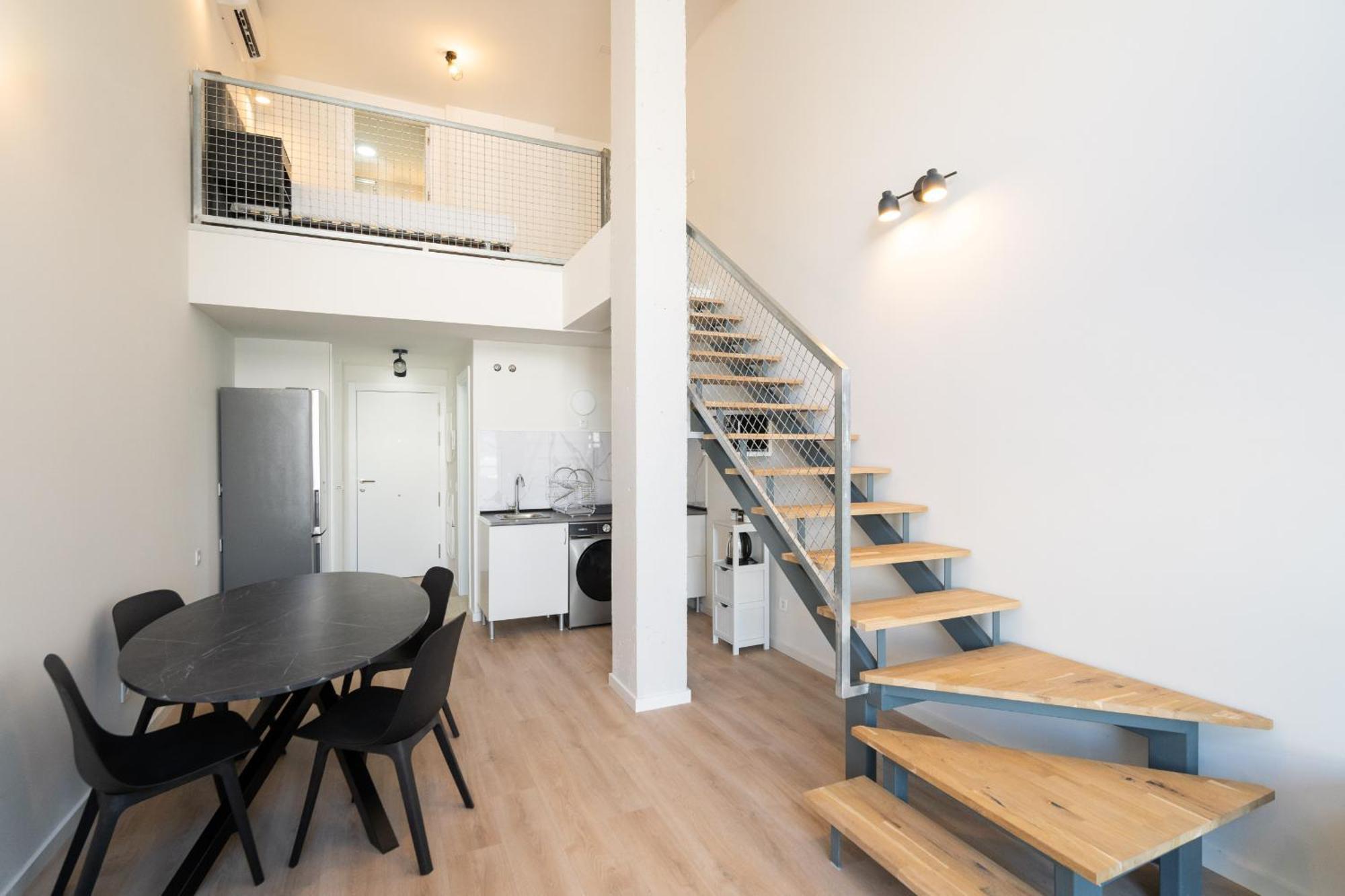 Appartement Loft Reformado Industrial Con Garaje Madrid