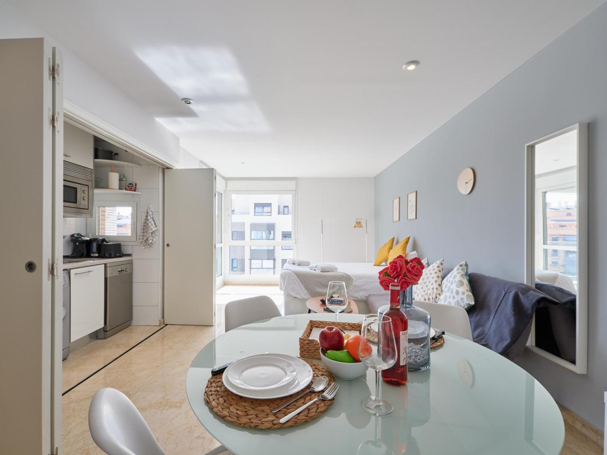 My City - Estudio En Legazpi Con Terraza Y Piscina * Madrid