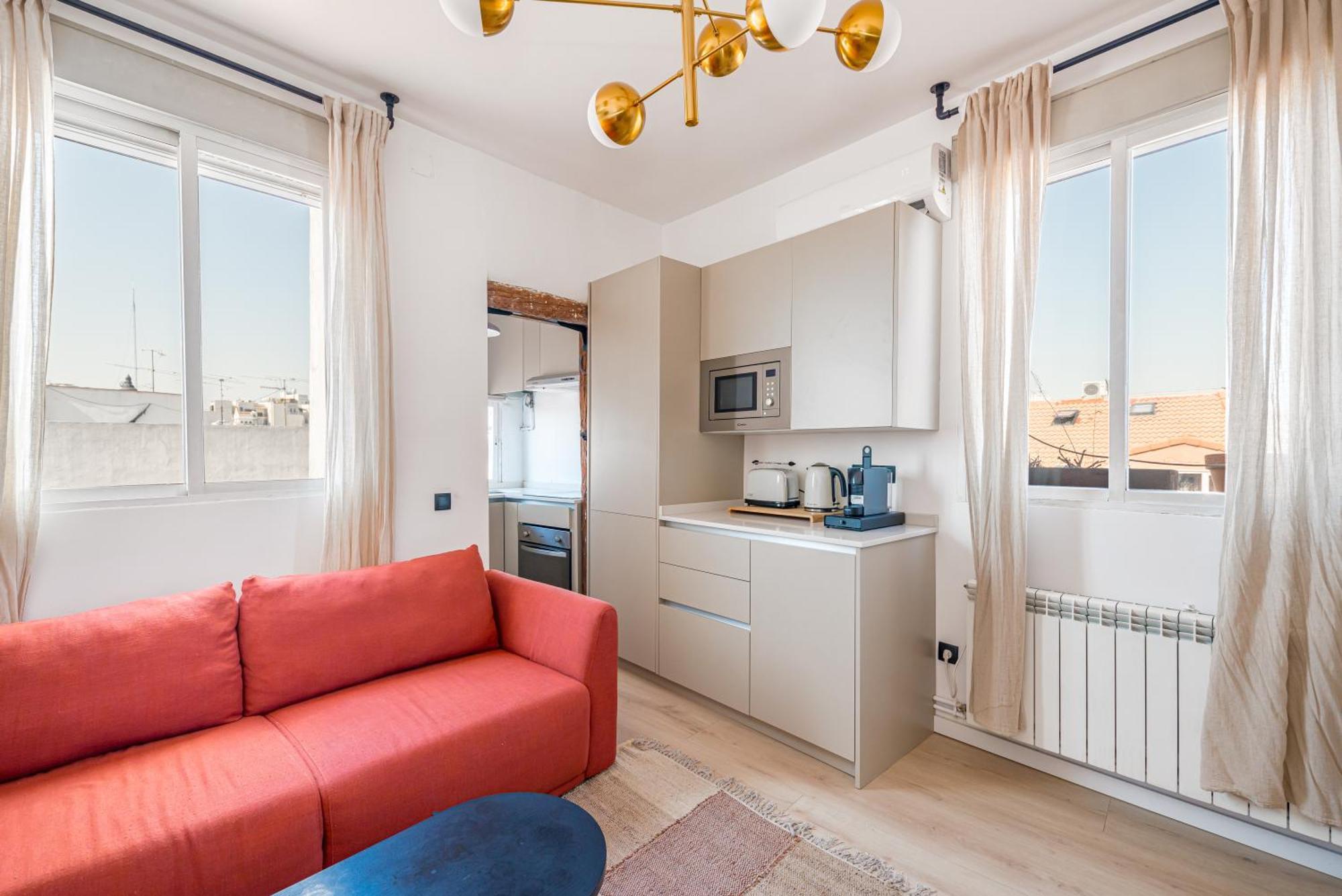 Chueca X Calle Hortaleza 2br 1bh * Madri