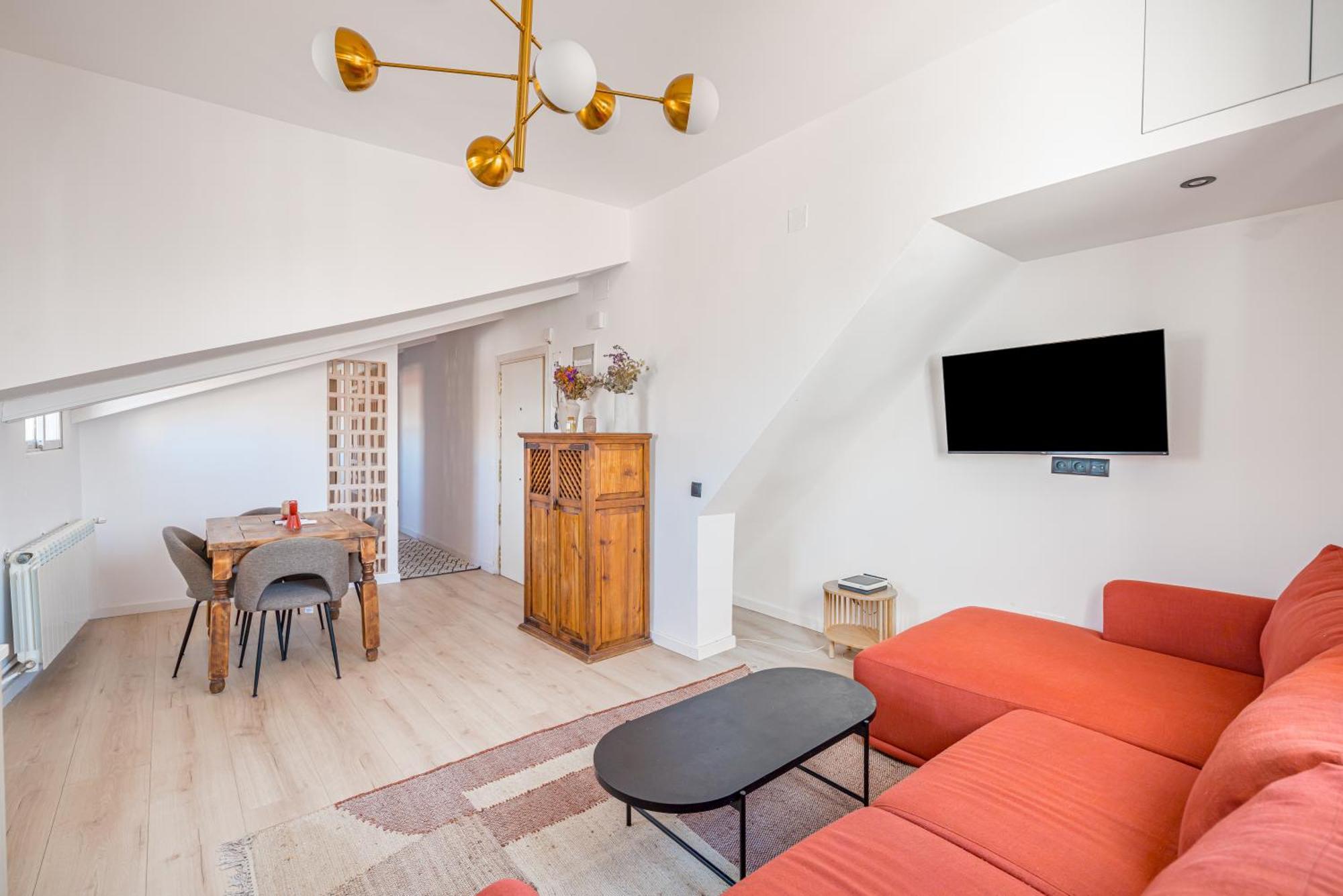 Chueca X Calle Hortaleza 2br 1bh Apartamento *