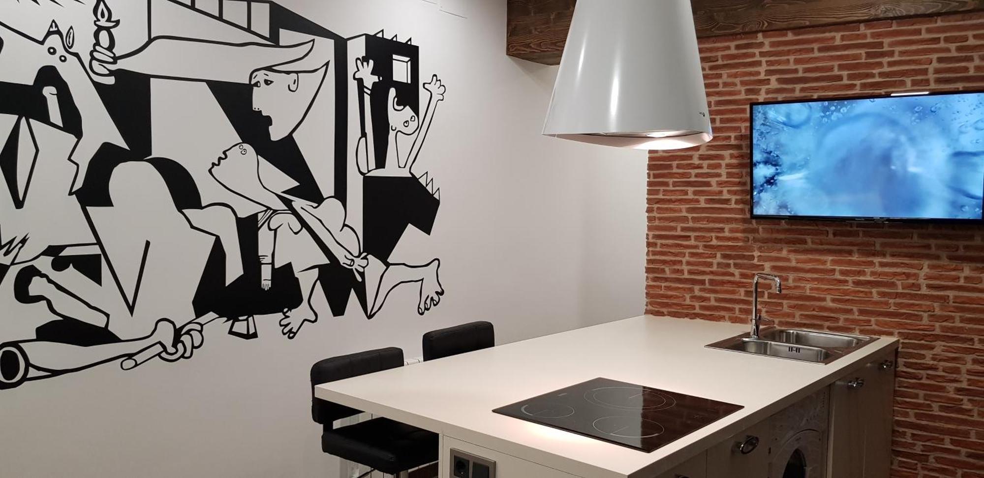 Picasso Callao Wifi Free - Temporada Workers & Stud Appartement Madrid