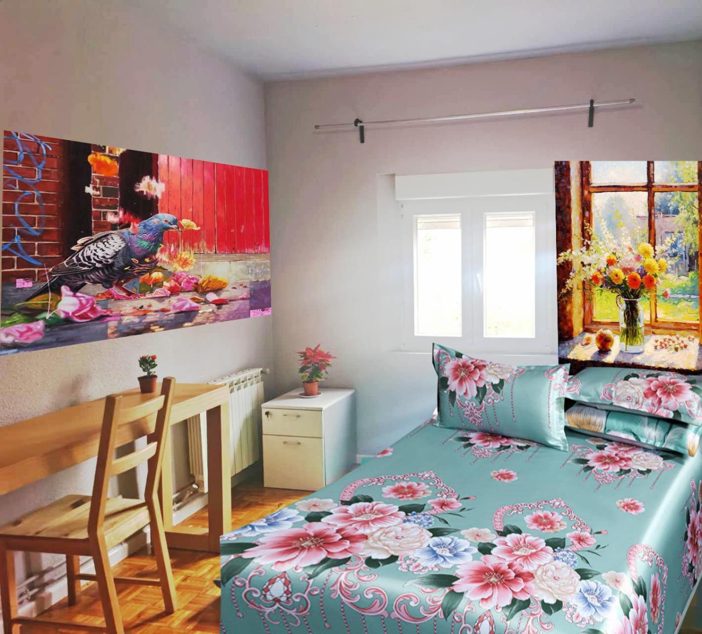 Una Habitacion Con Bano Compartido Privatunterkunft Madrid