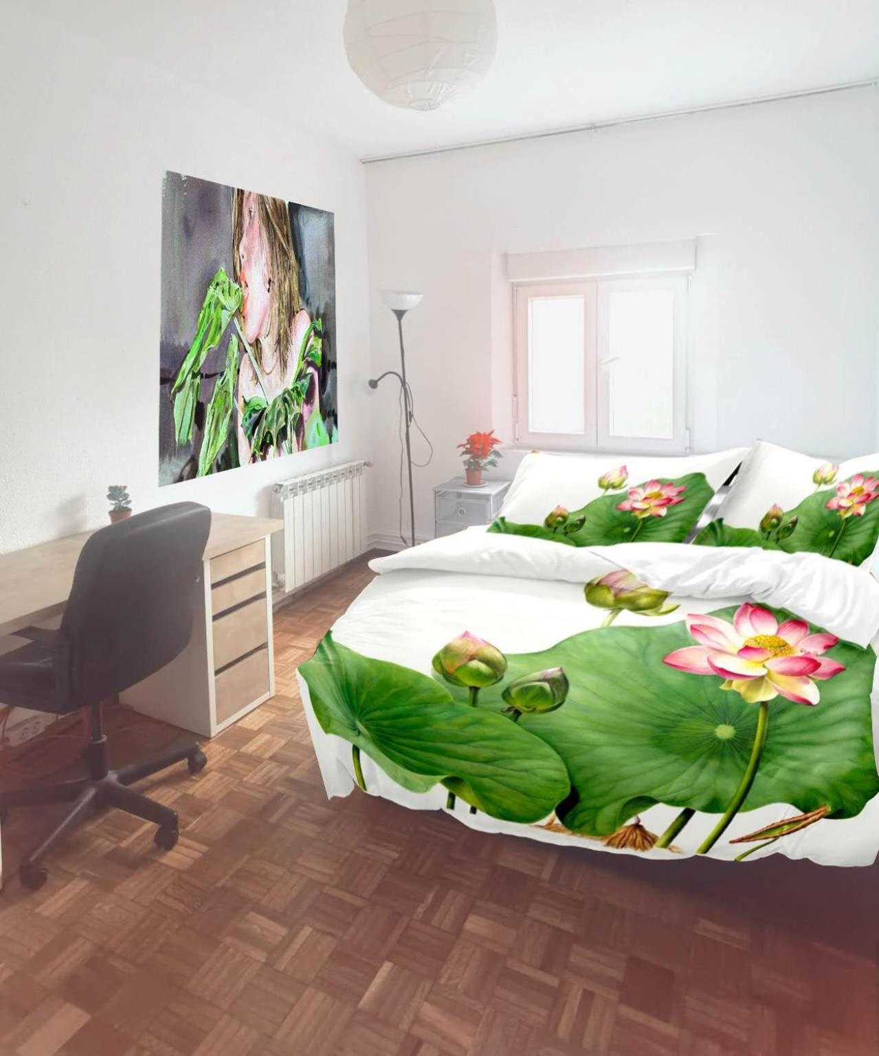 Una Habitacion Con Bano Compartido Privatunterkunft Madrid