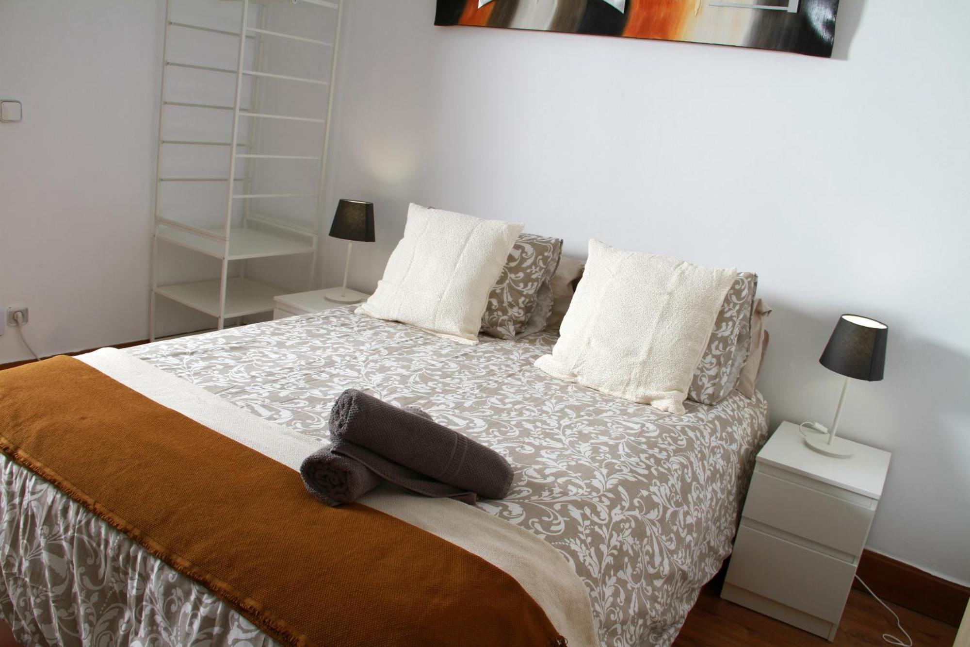 En El Centro De Apartamento Madrid