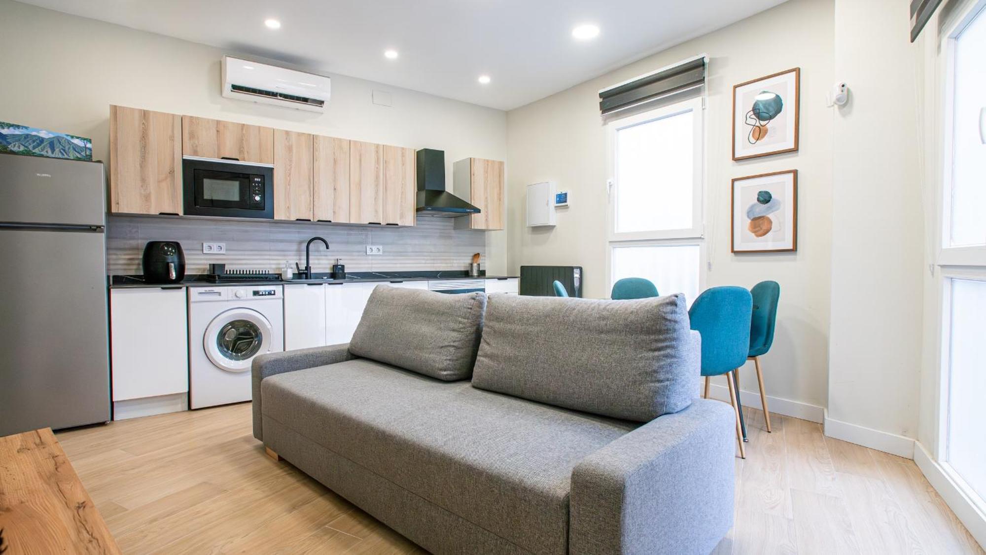 Confort Urbano 1 Ac Wifi Cocina Apartamento Madri