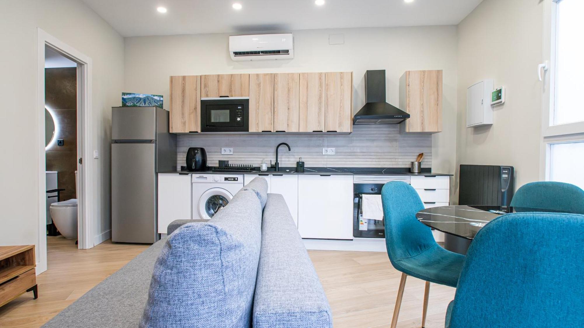 Apartamento Confort Urbano 1 Ac Wifi Cocina
