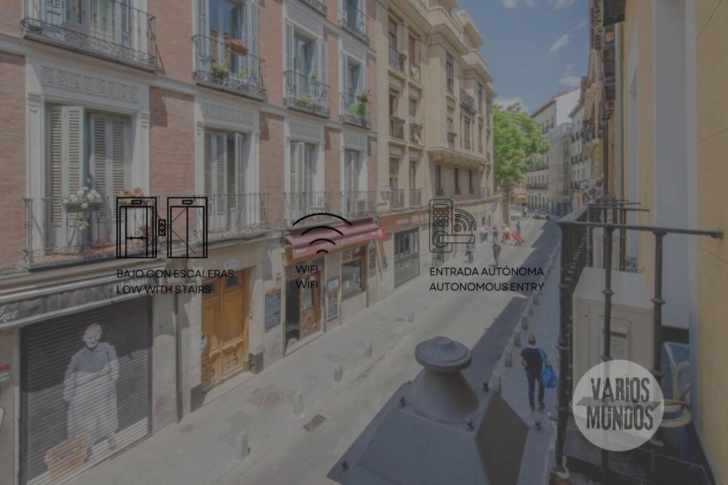 Appartamento Nuevo Apt De 7pax Entre La Cava Alta Y La Cava Baja Madrid