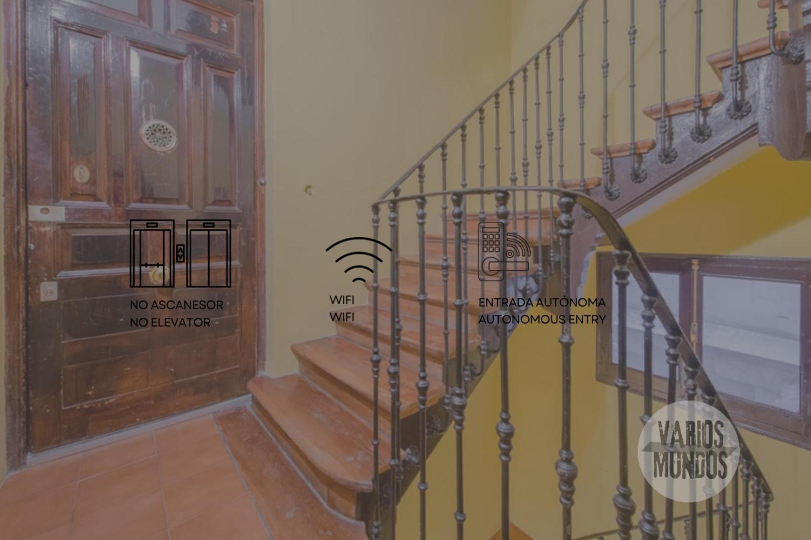 Premium 9pax En Calle Olmo - Centro De E1 Apartamento