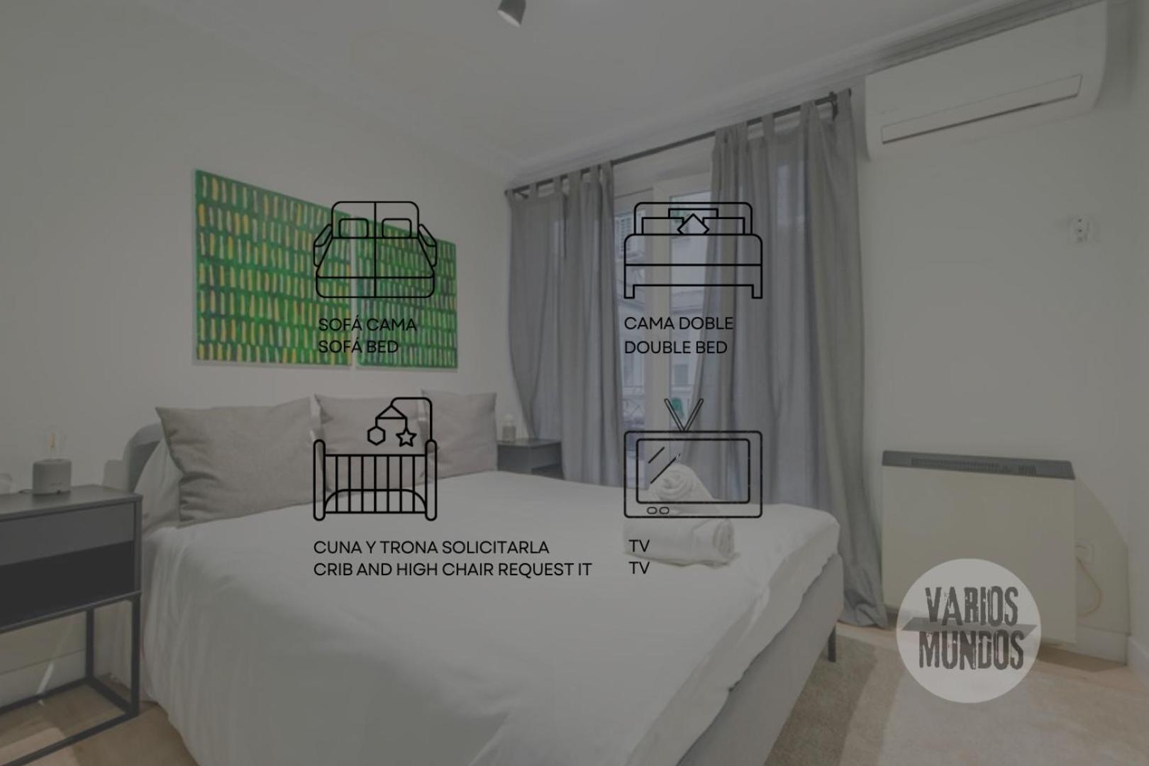 Apartamento Nuevo Apt De 7pax En Calle Mayor 11 En La Puerta Del Sol *