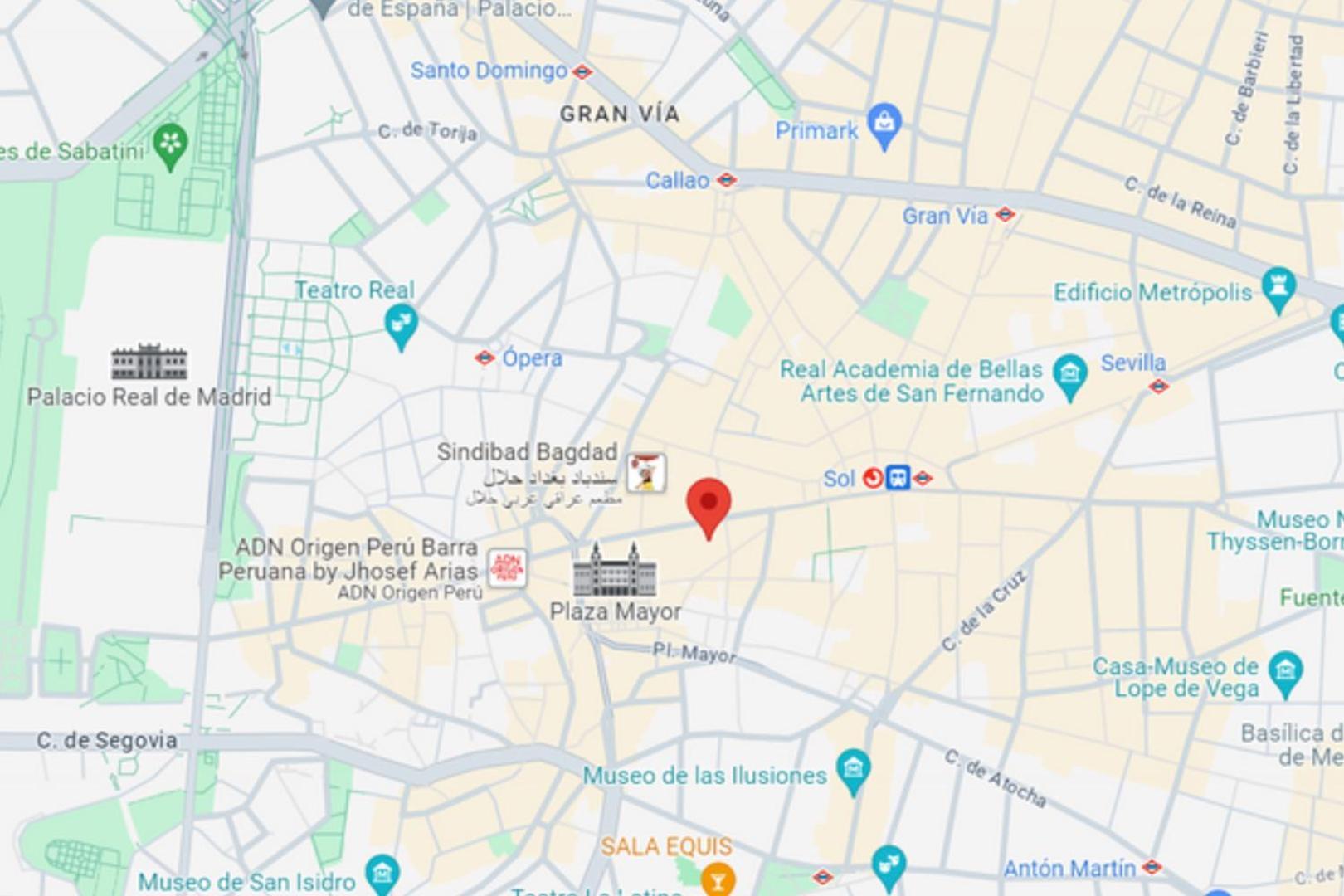 Nuevo Apt De 7pax En Calle Mayor 11 En La Puerta Del Sol Apartamento *