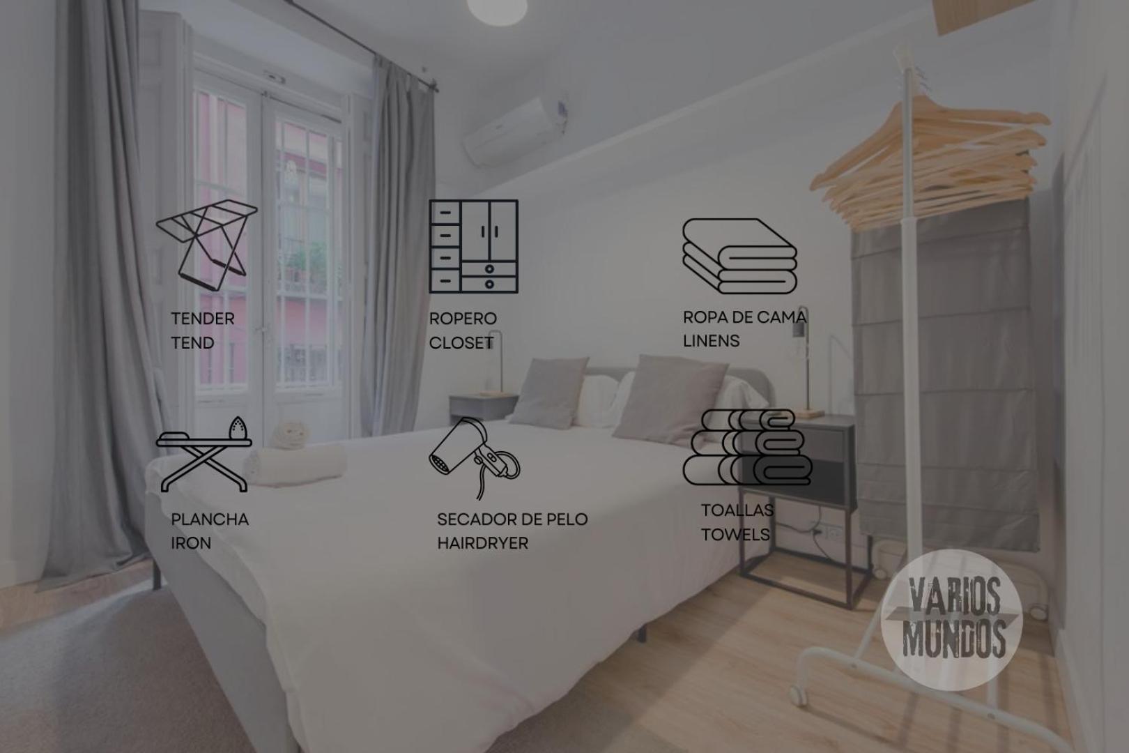 Premium 9pax En Calle Olmo - Centro De E1