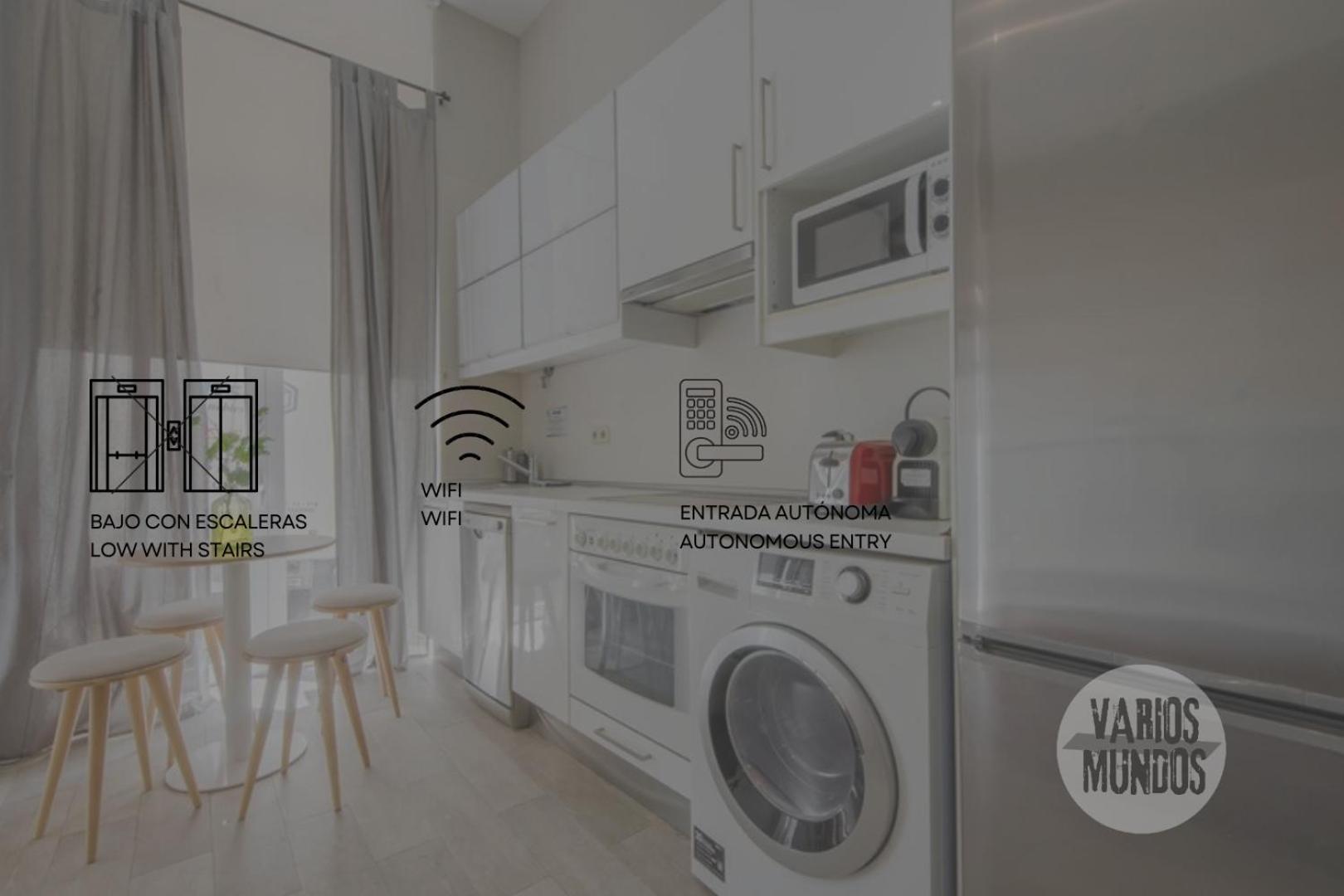 Stylish Loft With 2 Beedrooms En El Centro - La Latina E2 Apartamento