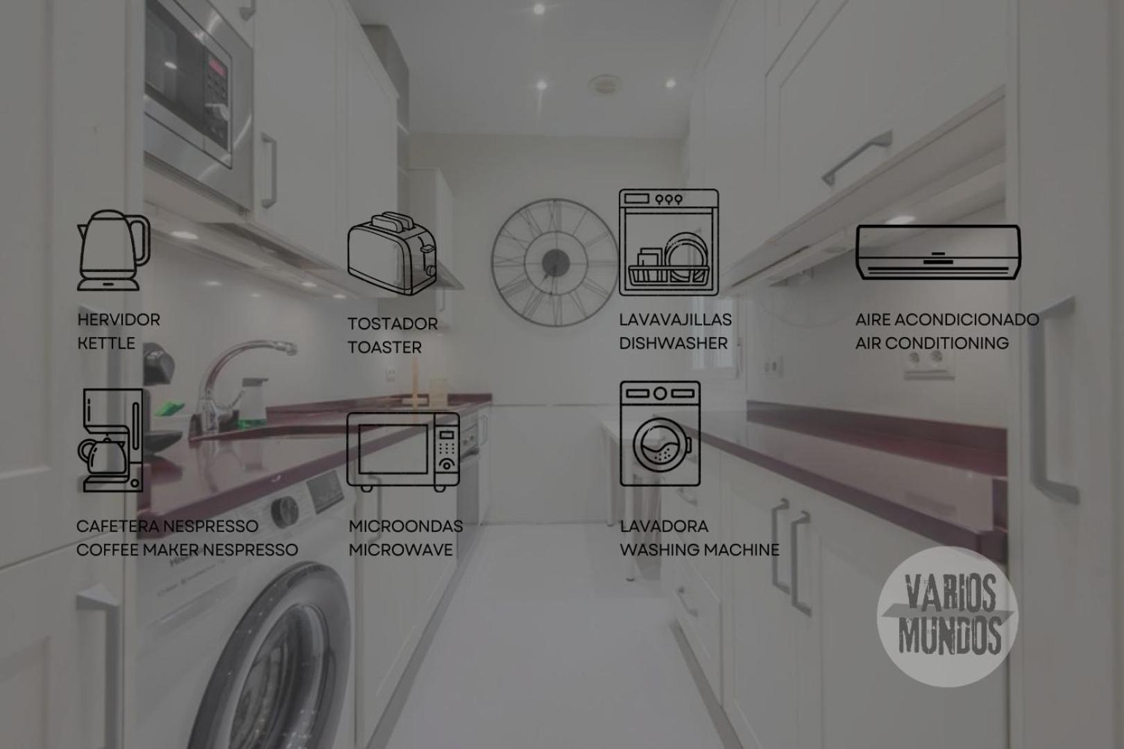 Apartamento Premium 10pax En Plaza Espana-gran Via