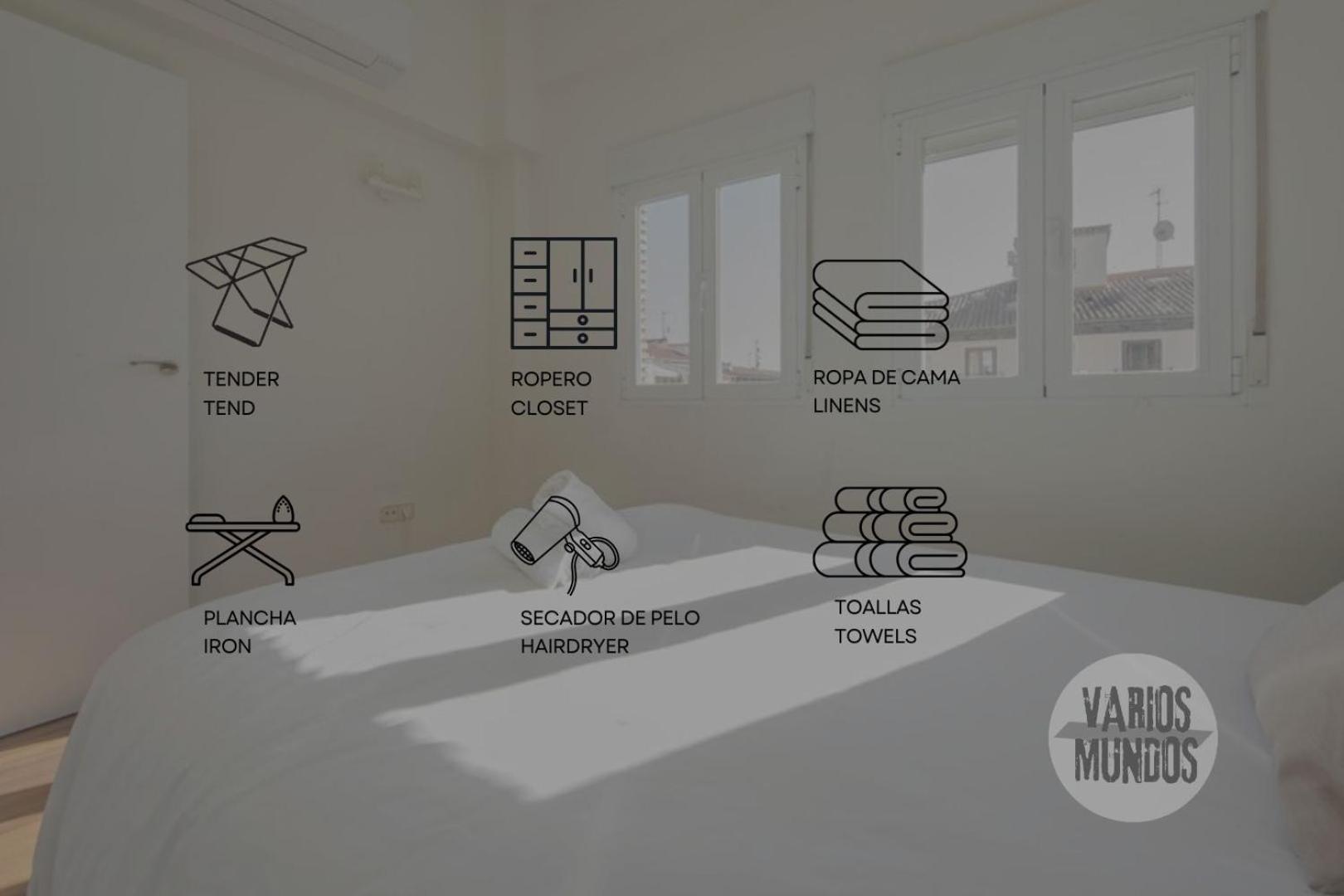 Appartamento Downtown 1hab 3pax En La Plaza De Chueca