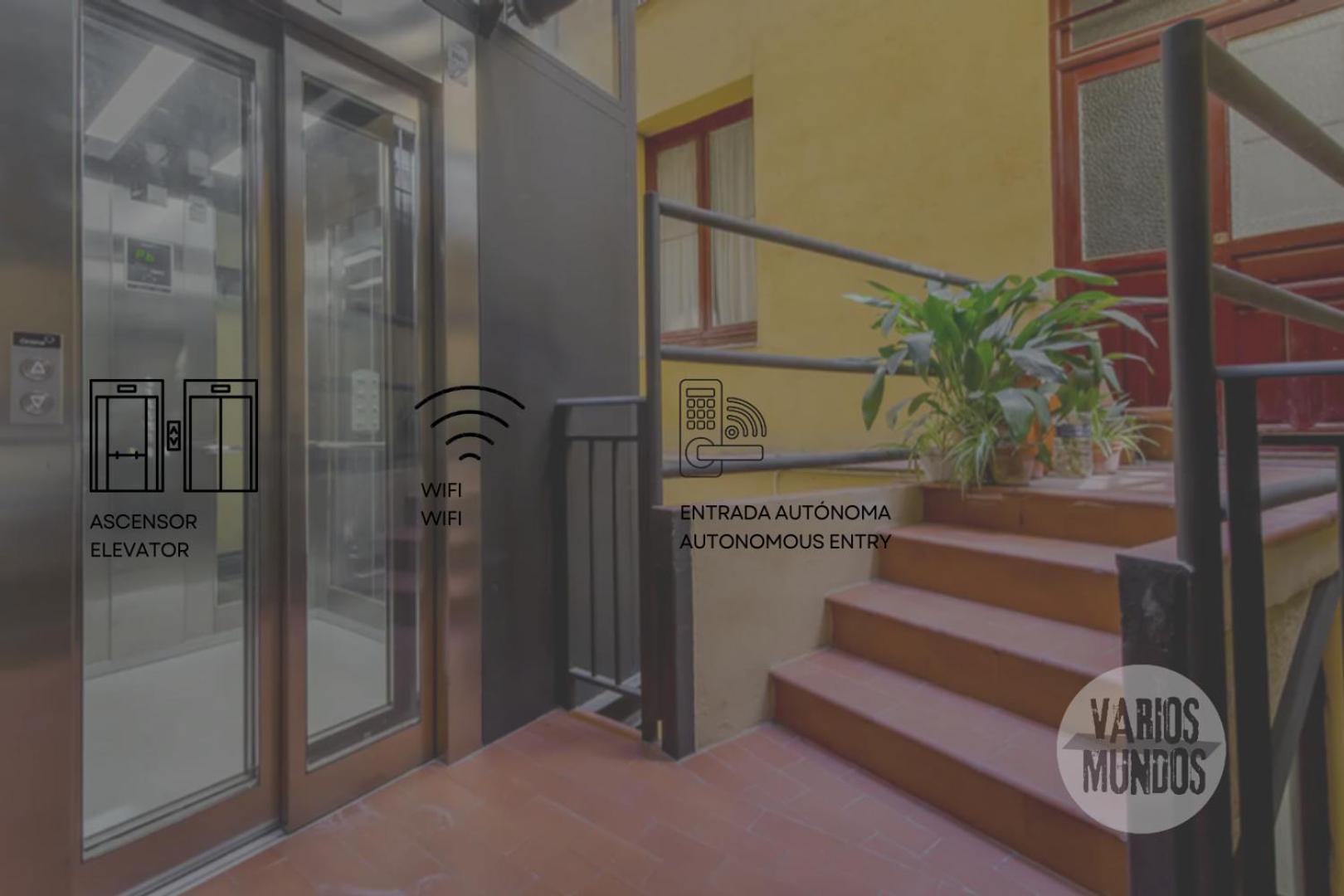Apartamento Beautiful Loft 3pax En Huertas-cortes Madrid