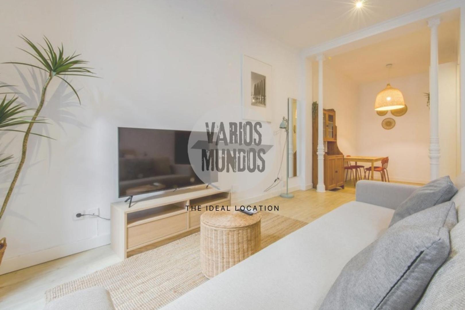 Apartamento Beautiful Loft 3pax En Huertas-cortes *