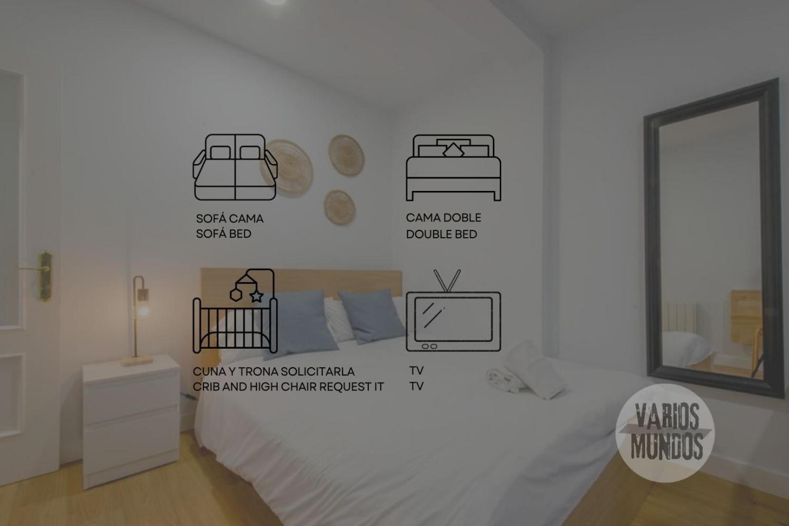 Appartement Calle Regueros Loft 3pax En Pleno Chueca *