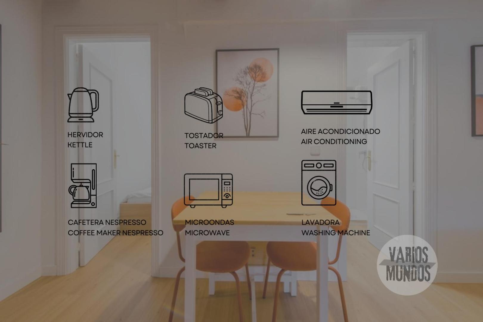 Apartment Fashion Design Loft En Calle Carretas-sol 4pax *