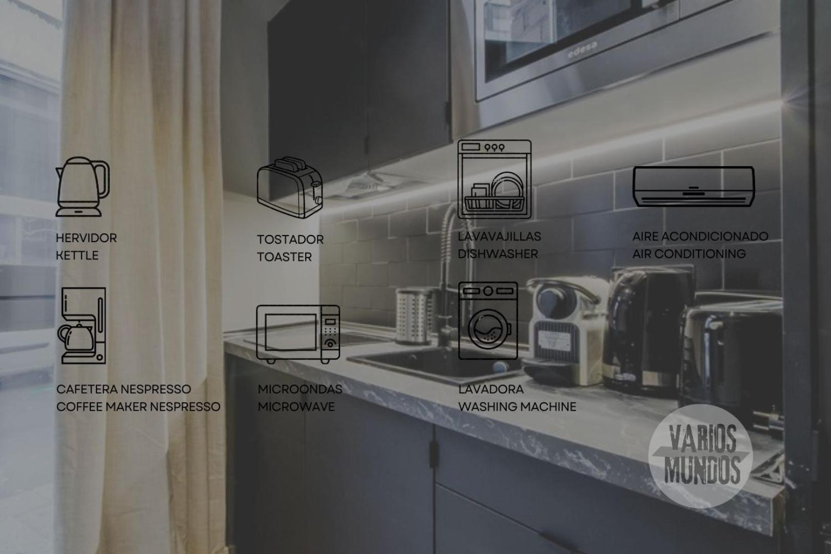 Apartamento Centrico And New Bajo 10pax En Gran Via *