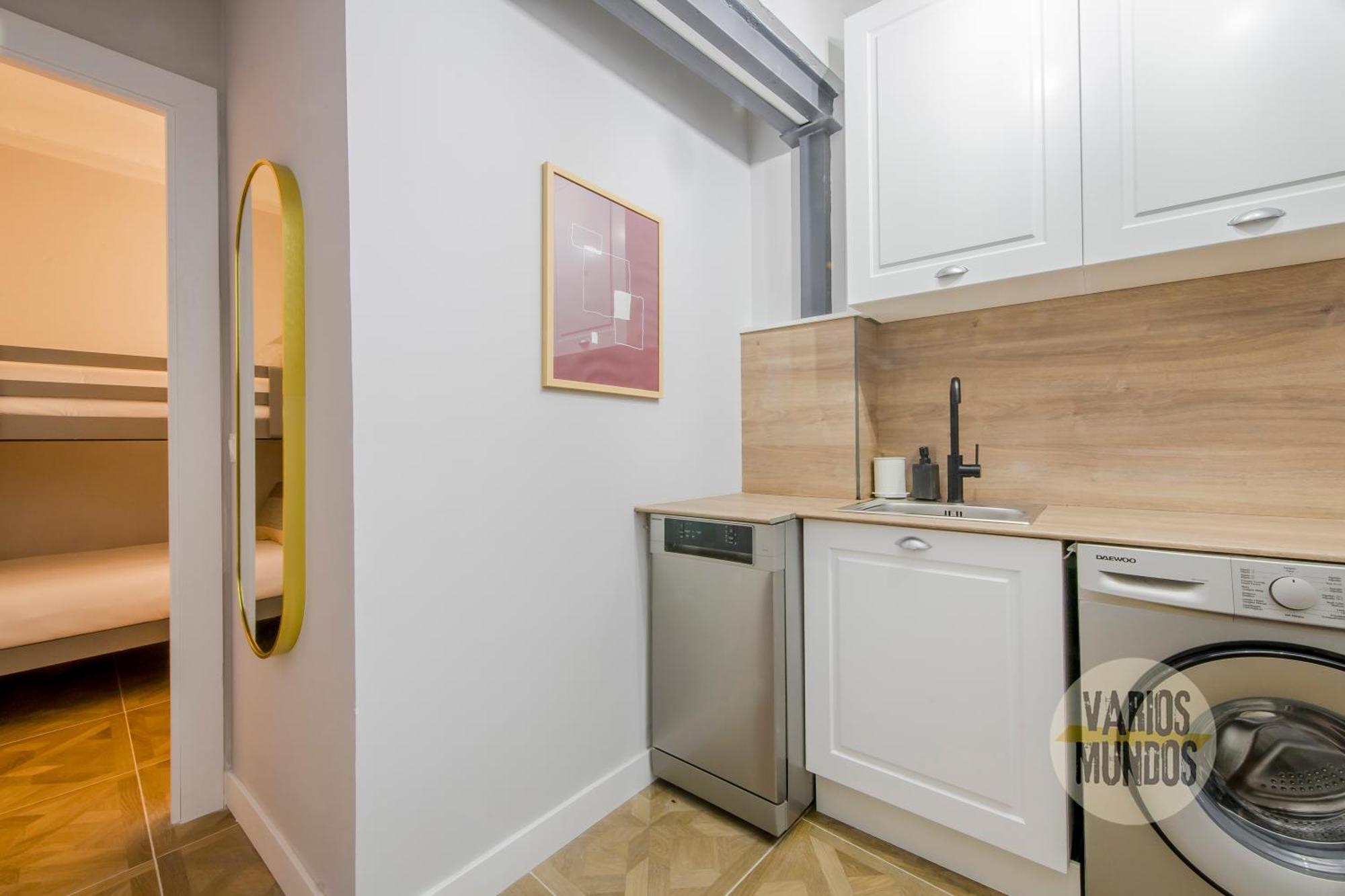Apartamento Confortable 9pax En El Centro De E3 Madrid