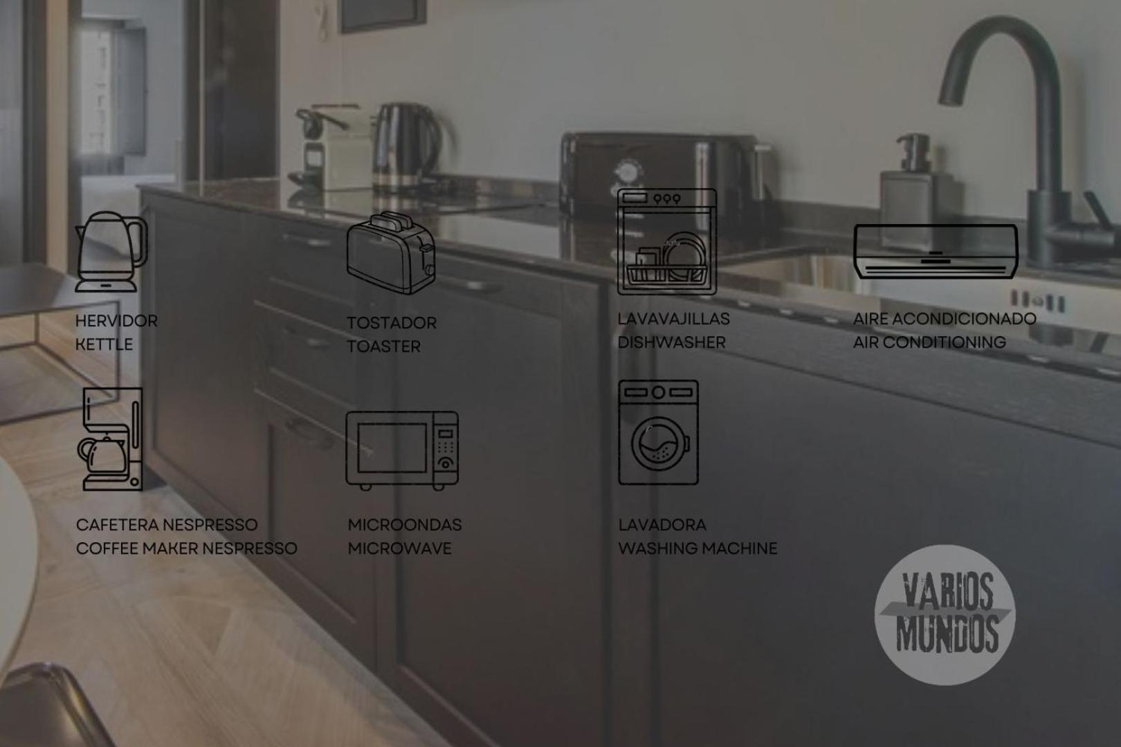 Apartamento Amazing Bajo 5pax En La Latina-centro De E2 Madri