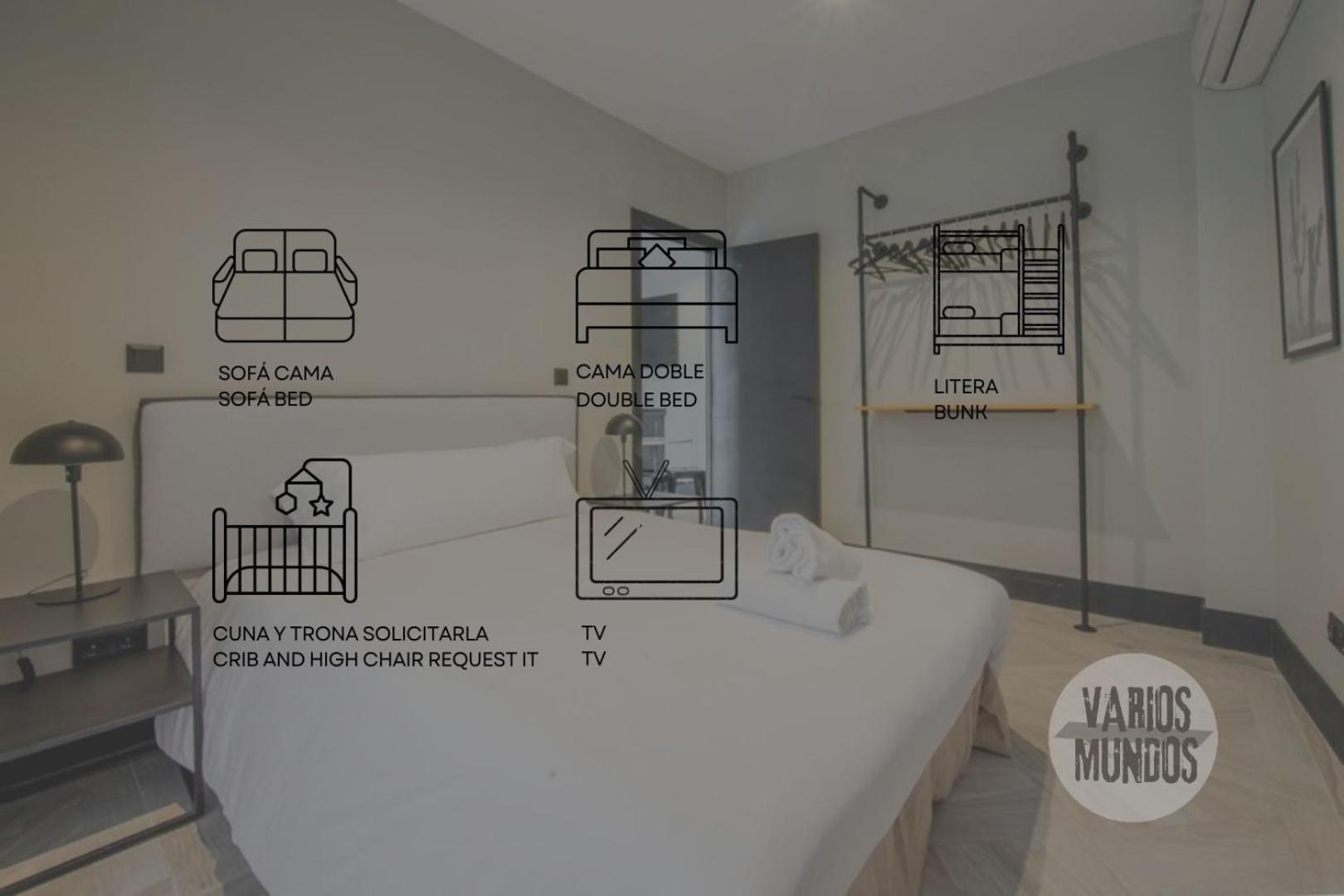 Apartamento Fantastic 7p En Calle Santa Ana-la Latina E2 *