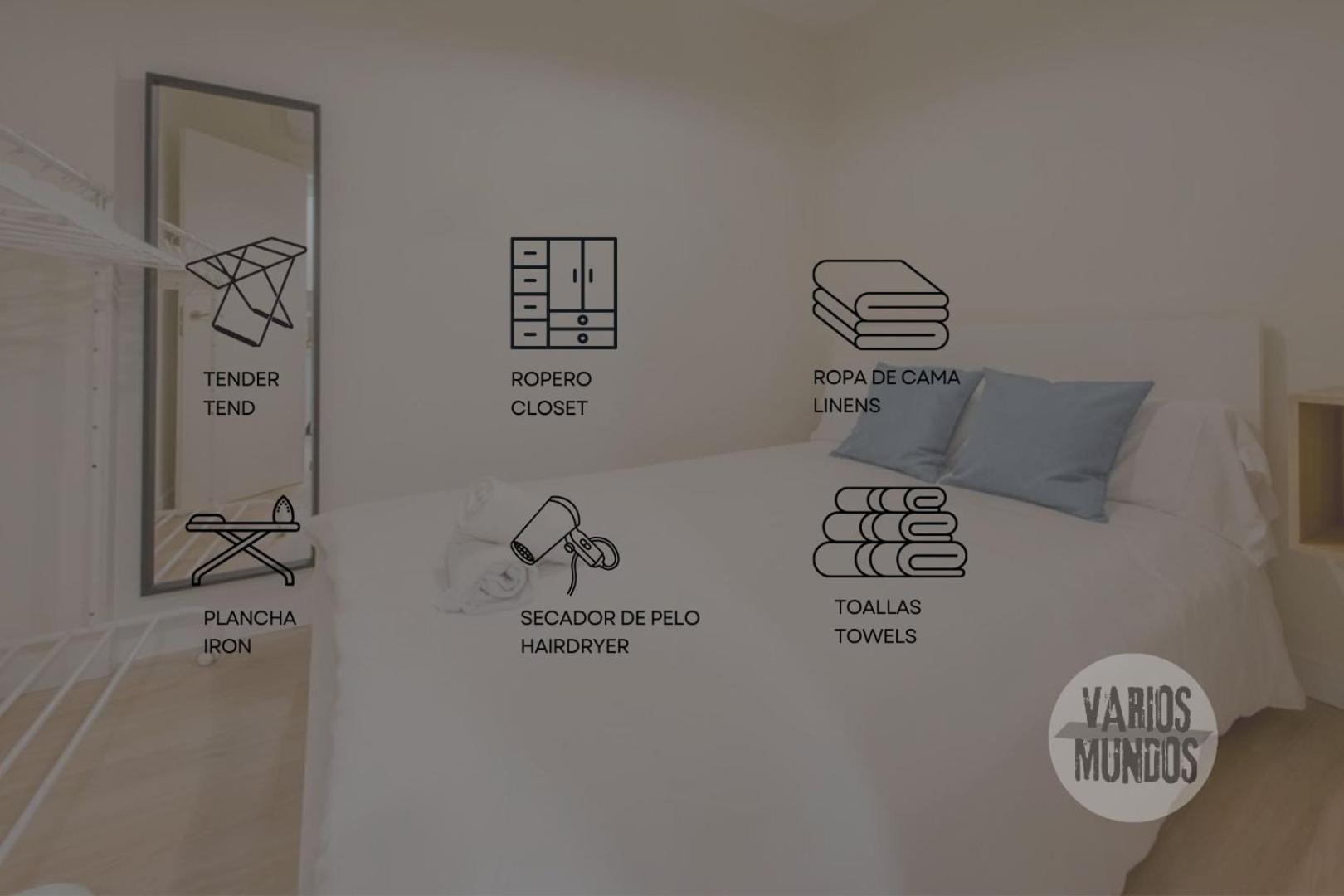 Downtown&new 9pax En La Plaza De Chueca Apartment