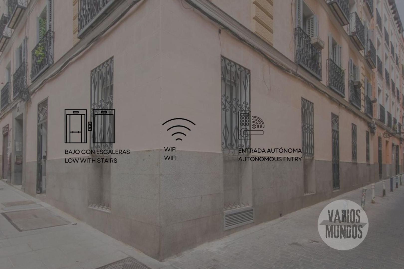 Appartement Bajo Duplex 7pax A 5 Min De Gran Via-malasana Madrid