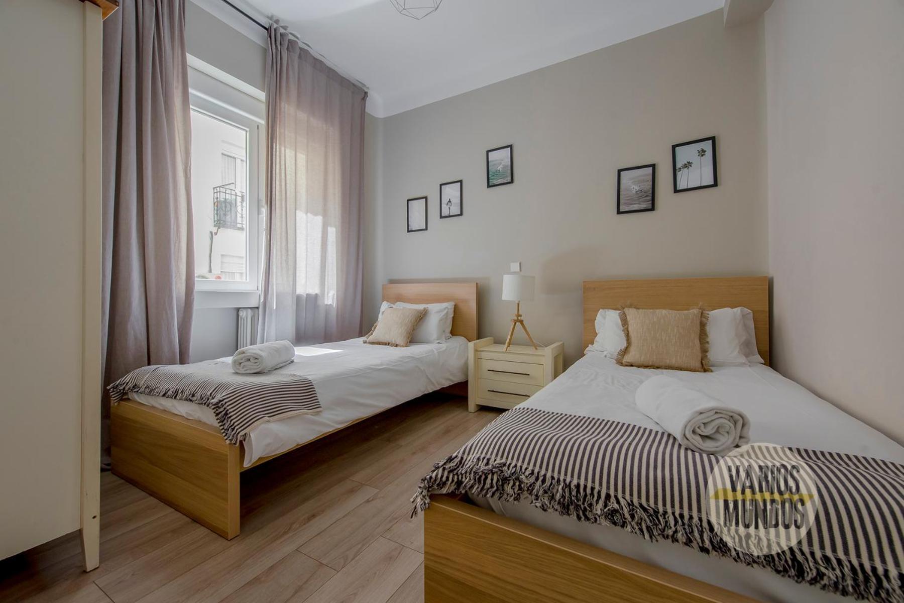 Agradable Piso De 3hab En El Rastro-centro De Apartamento *