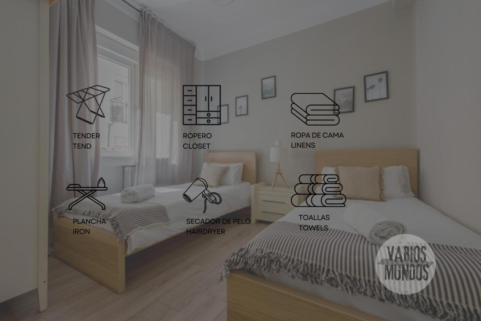 Agradable Piso De 3hab En El Rastro-centro De Apartamento Madrid
