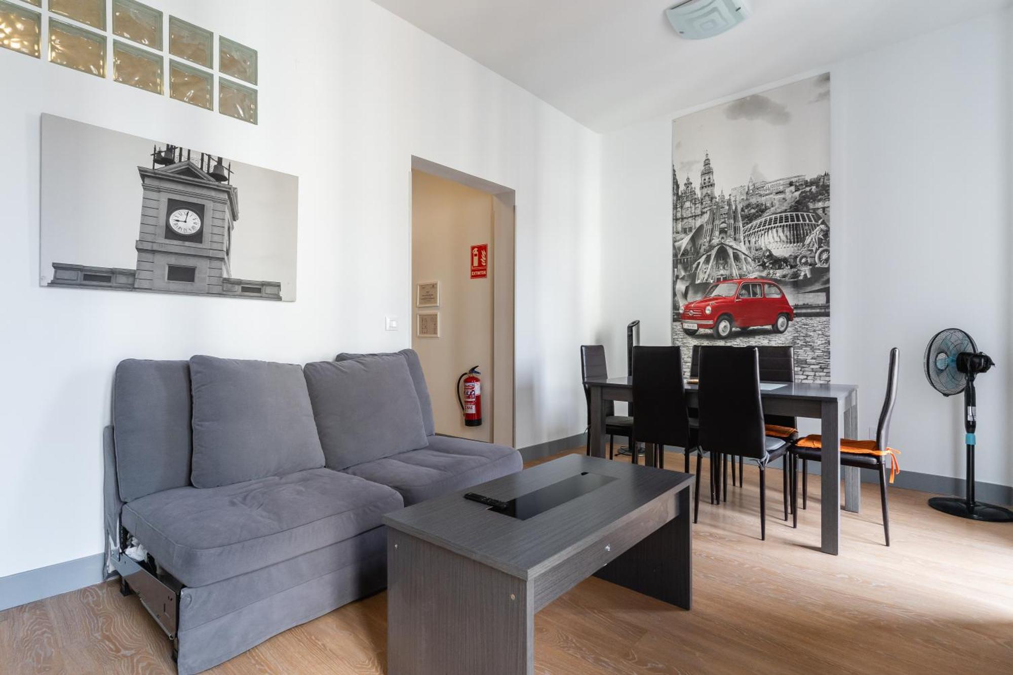 Appartement 2 Bedrooms 1,5bathrooms Furnished - Sol - Bright & Functional - Mintystay