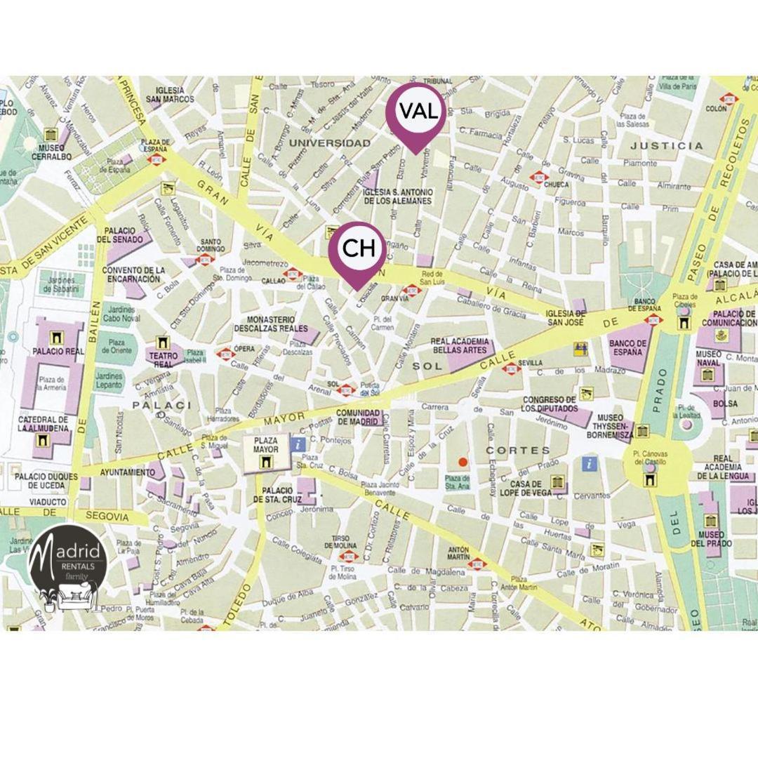 Nuevo Y Reformado Al Lado De La Gran Via Madrilena Appartement Madrid