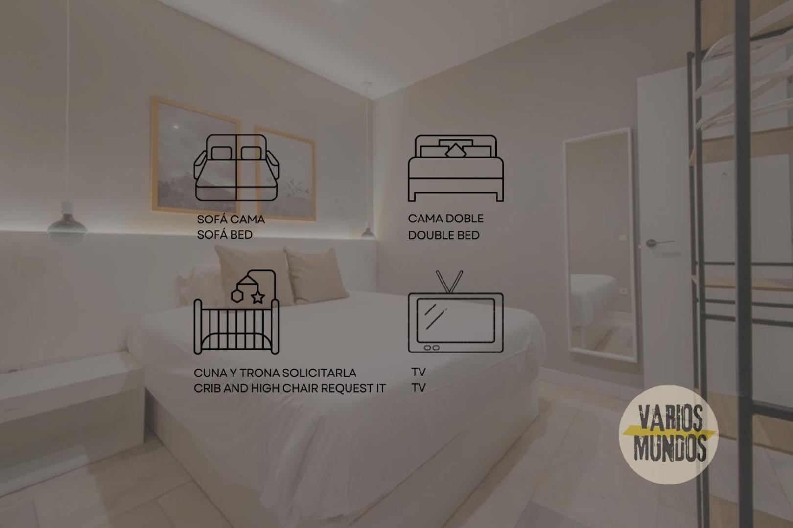 Cool Duplex Bajo 7pax Cerca De Tirso De Molina E2 Apartamento *