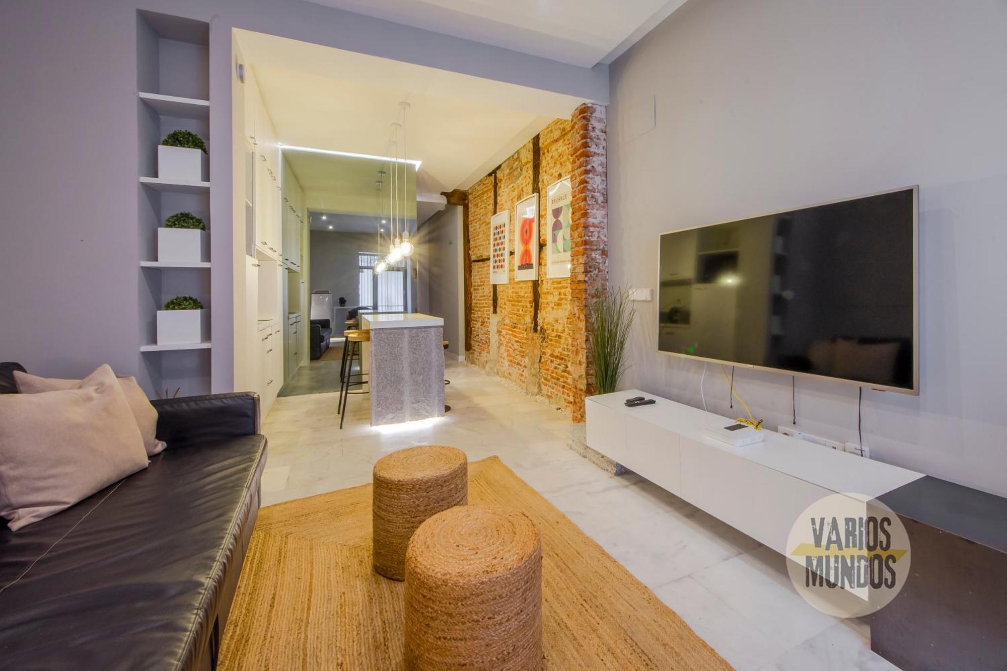Cool Duplex Bajo 7pax Cerca De Tirso De Molina E2 * Madri