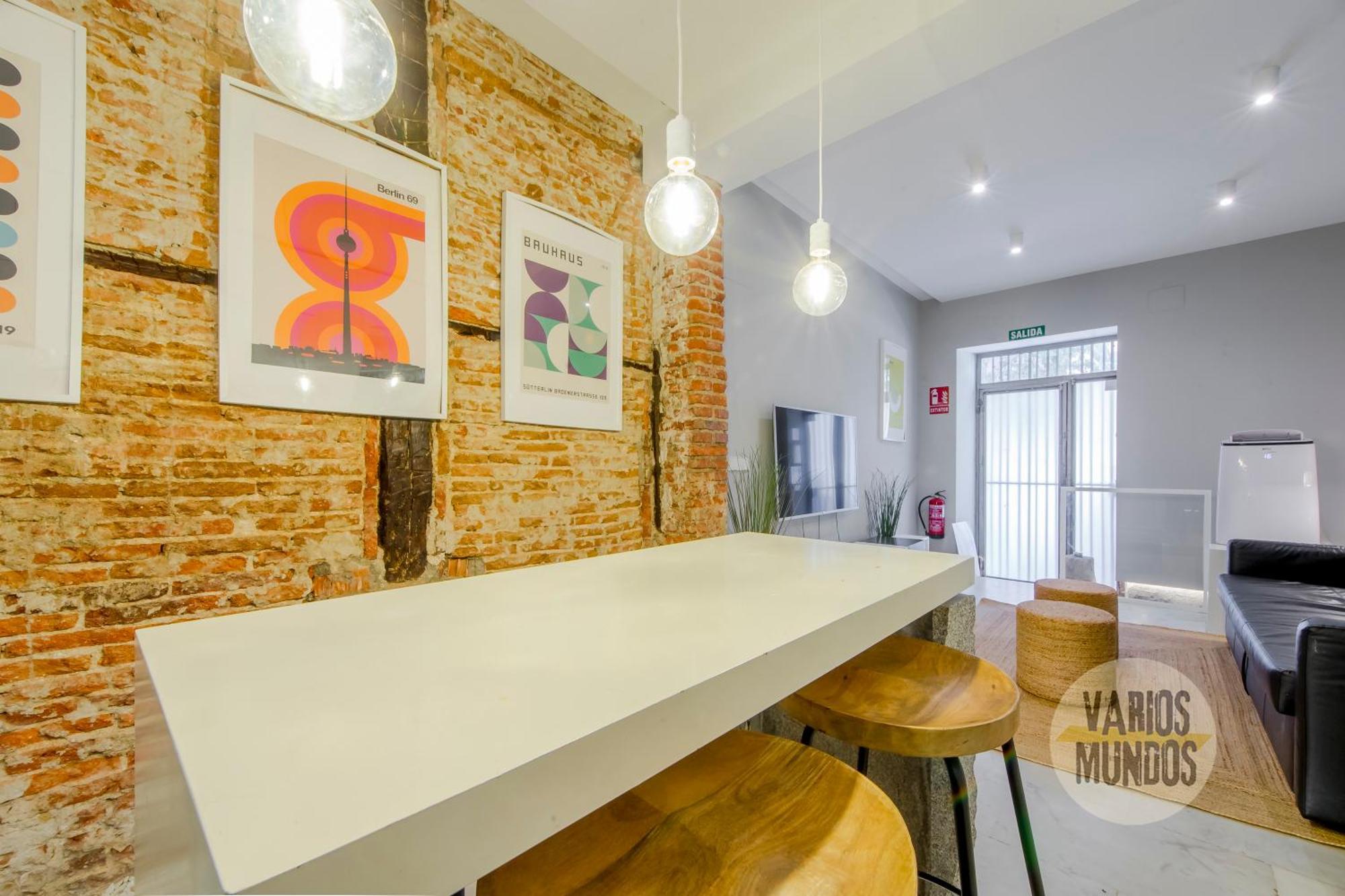 Cool Duplex Bajo 7pax Cerca De Tirso De Molina E2 Apartamento *