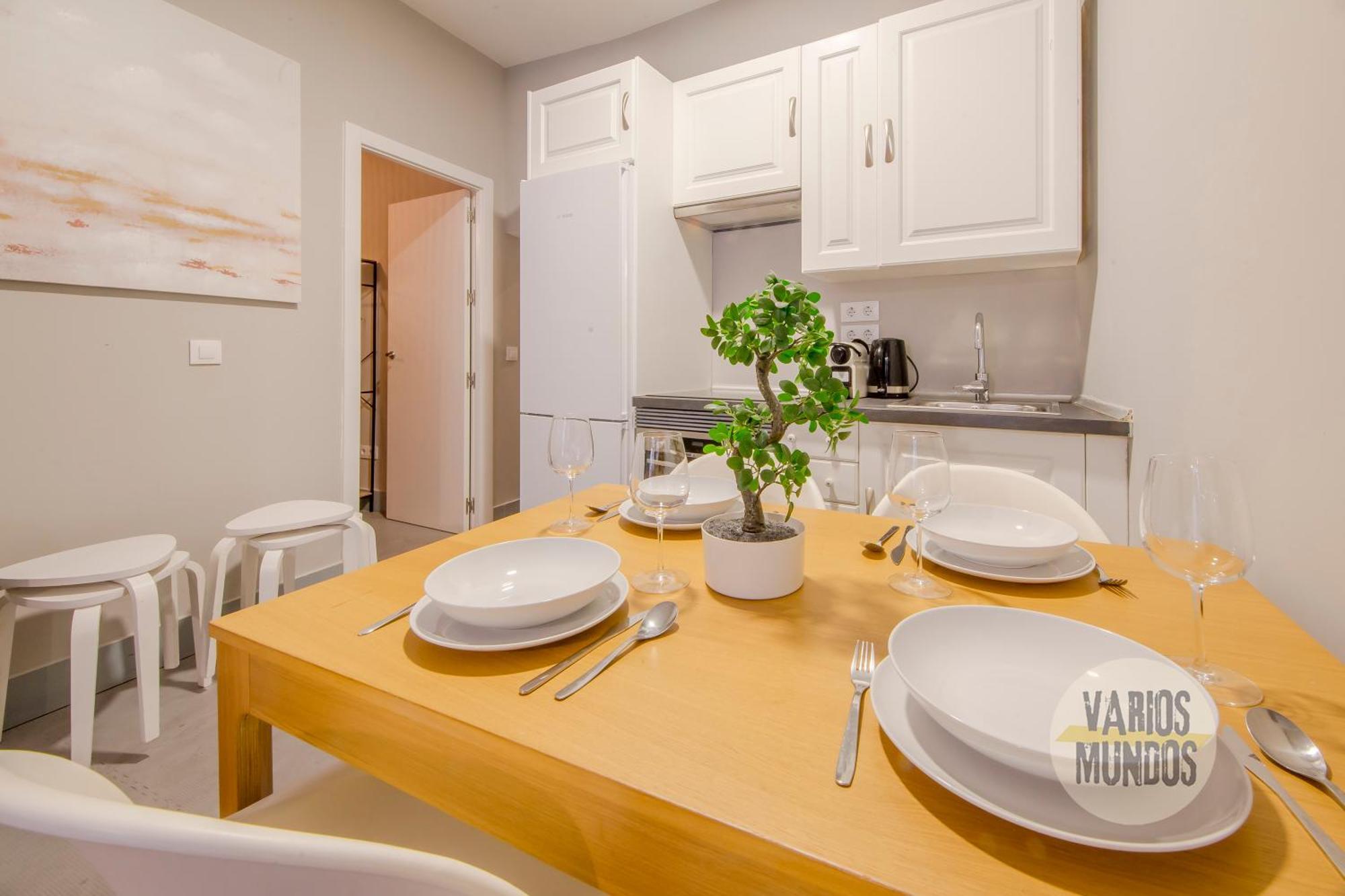 New Piso Centrico 7pax A 2 Min Andando De Gran Via E2 Apartamento