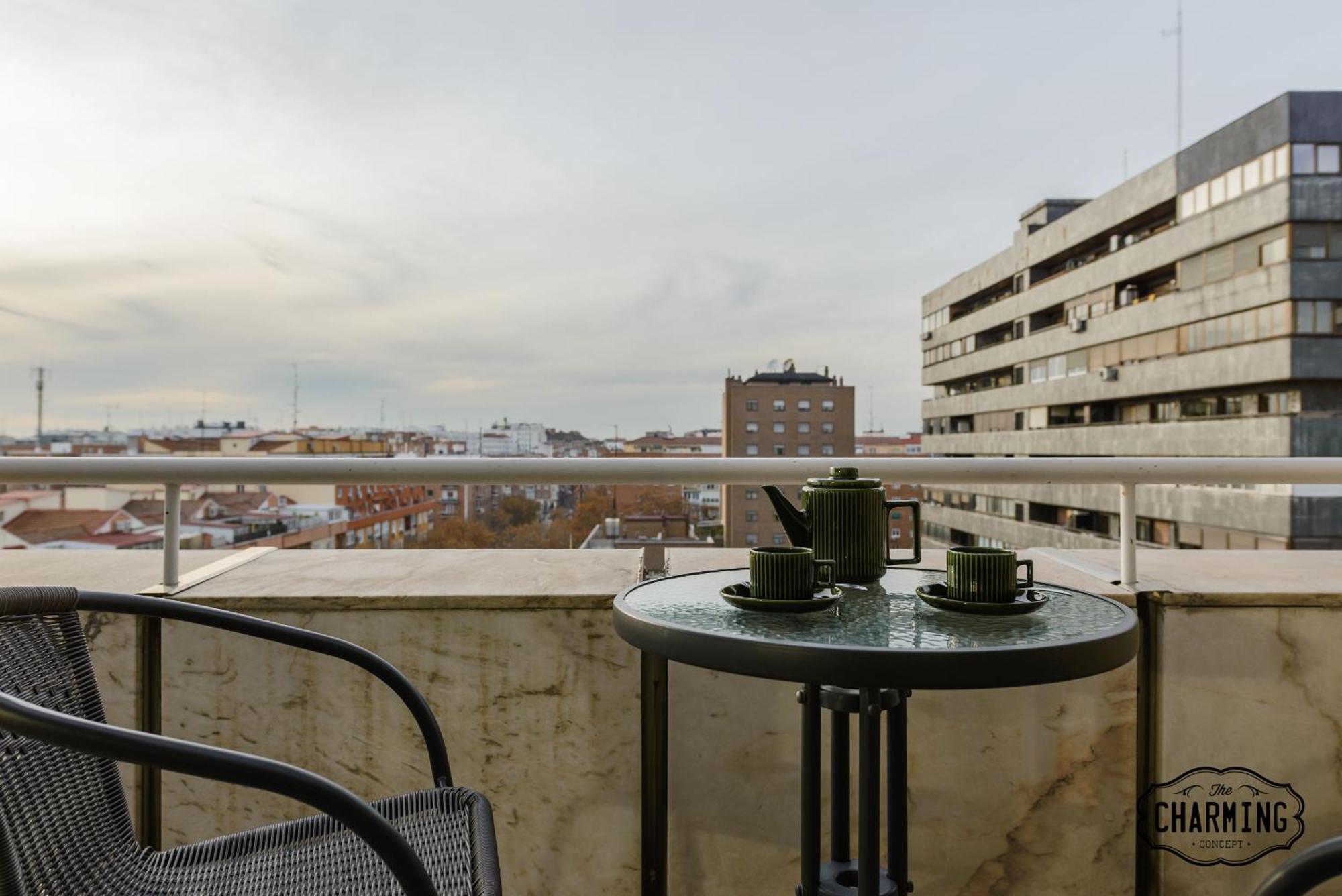 Charming Eurobuilding 2 Terrace Exclusive - Plaza De Parking Appartement Madrid